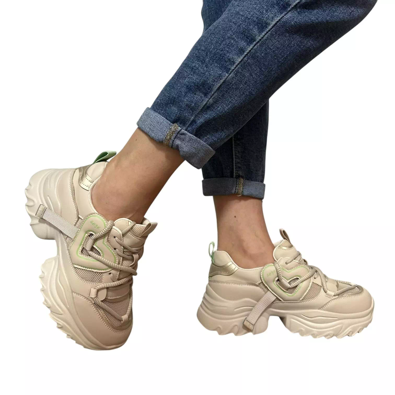Pantofi sport bej
