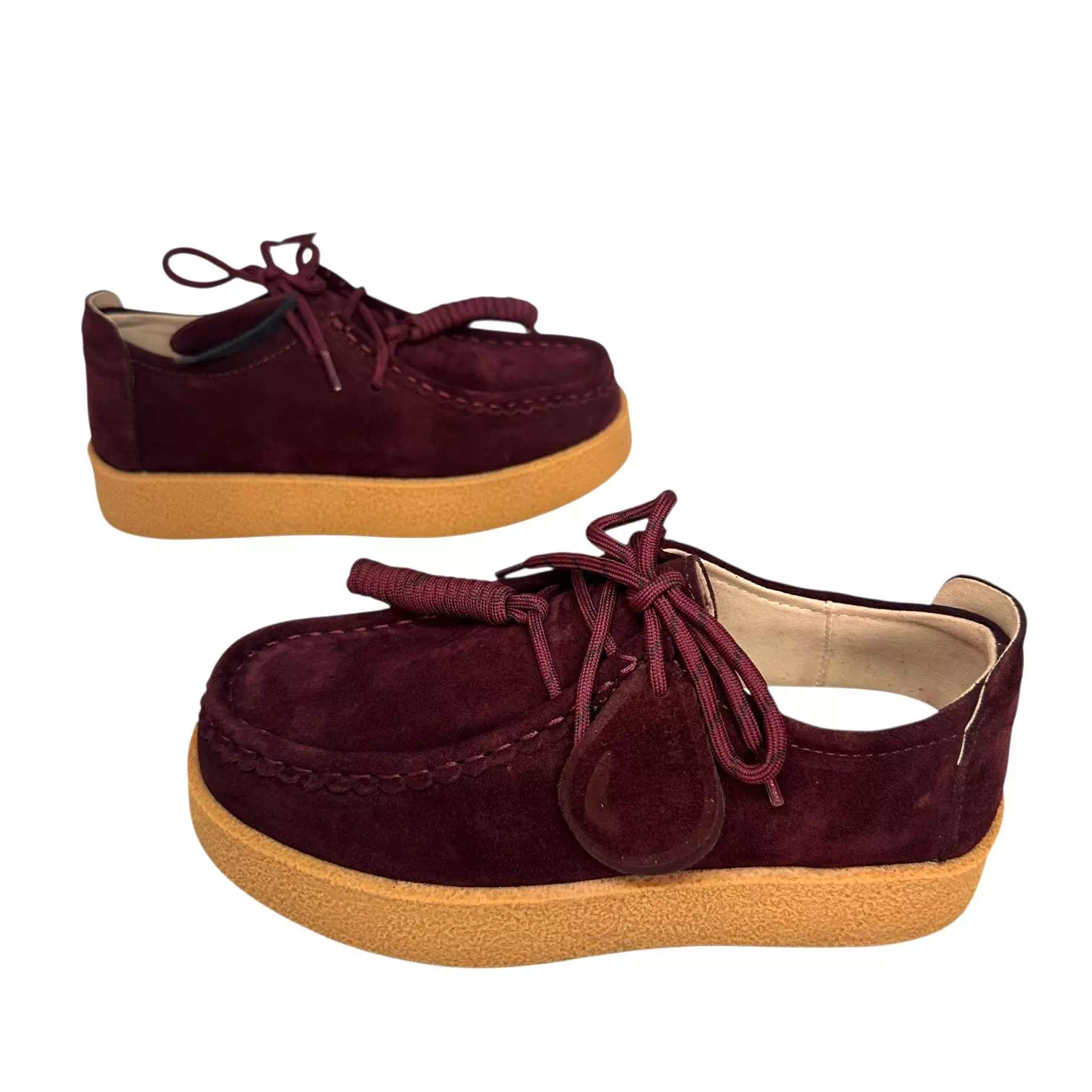 Pantofi Feeling bordo