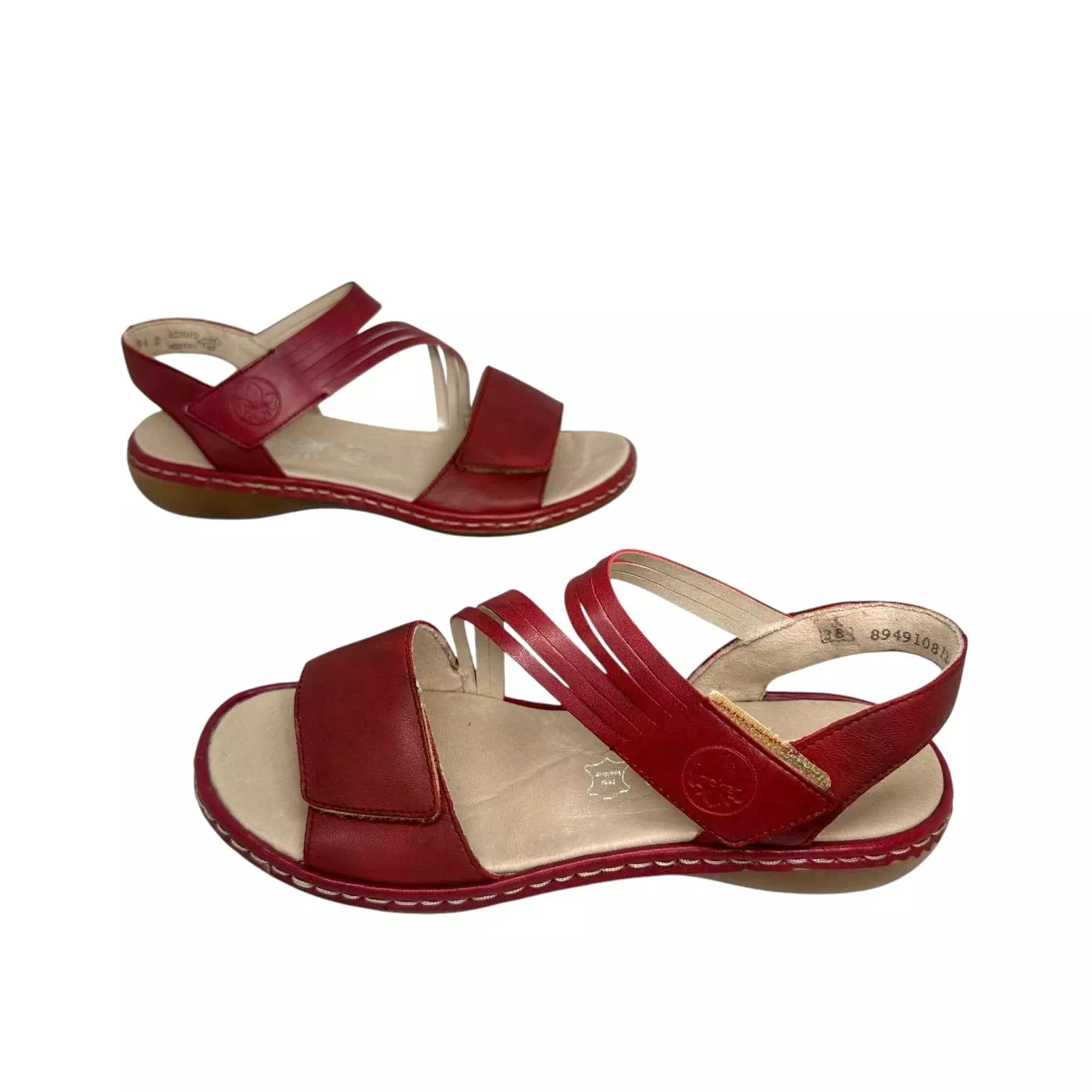 Sandale Rieker rosii
