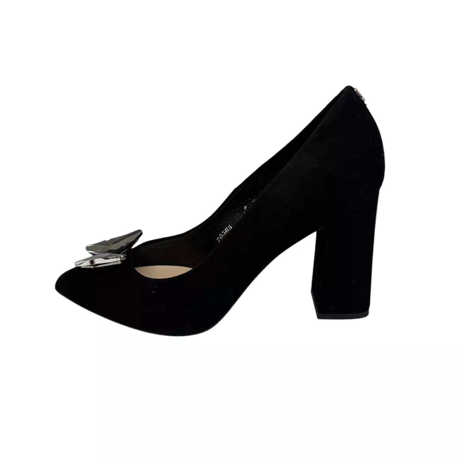 Pantofi Sala negri cu fluture