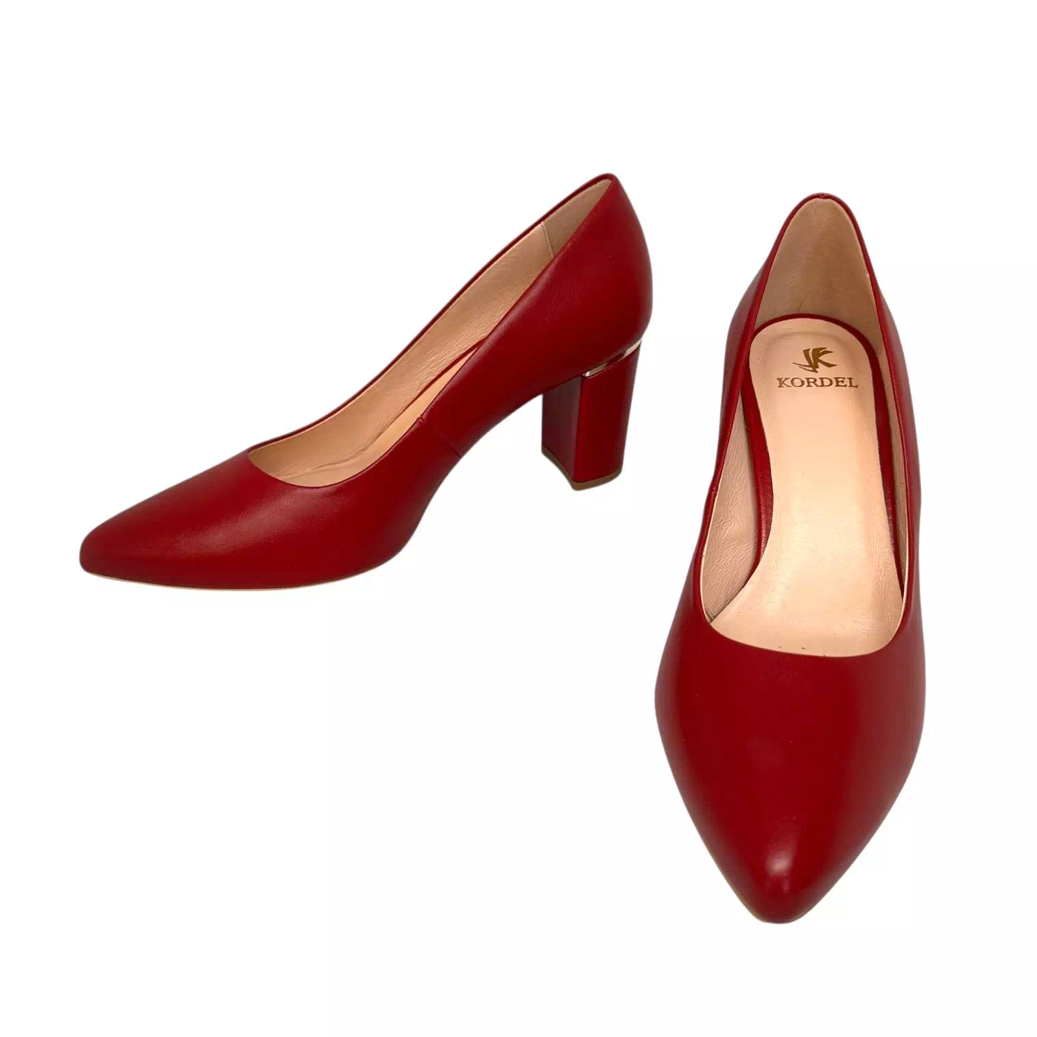 Pantofi Kordel rosii