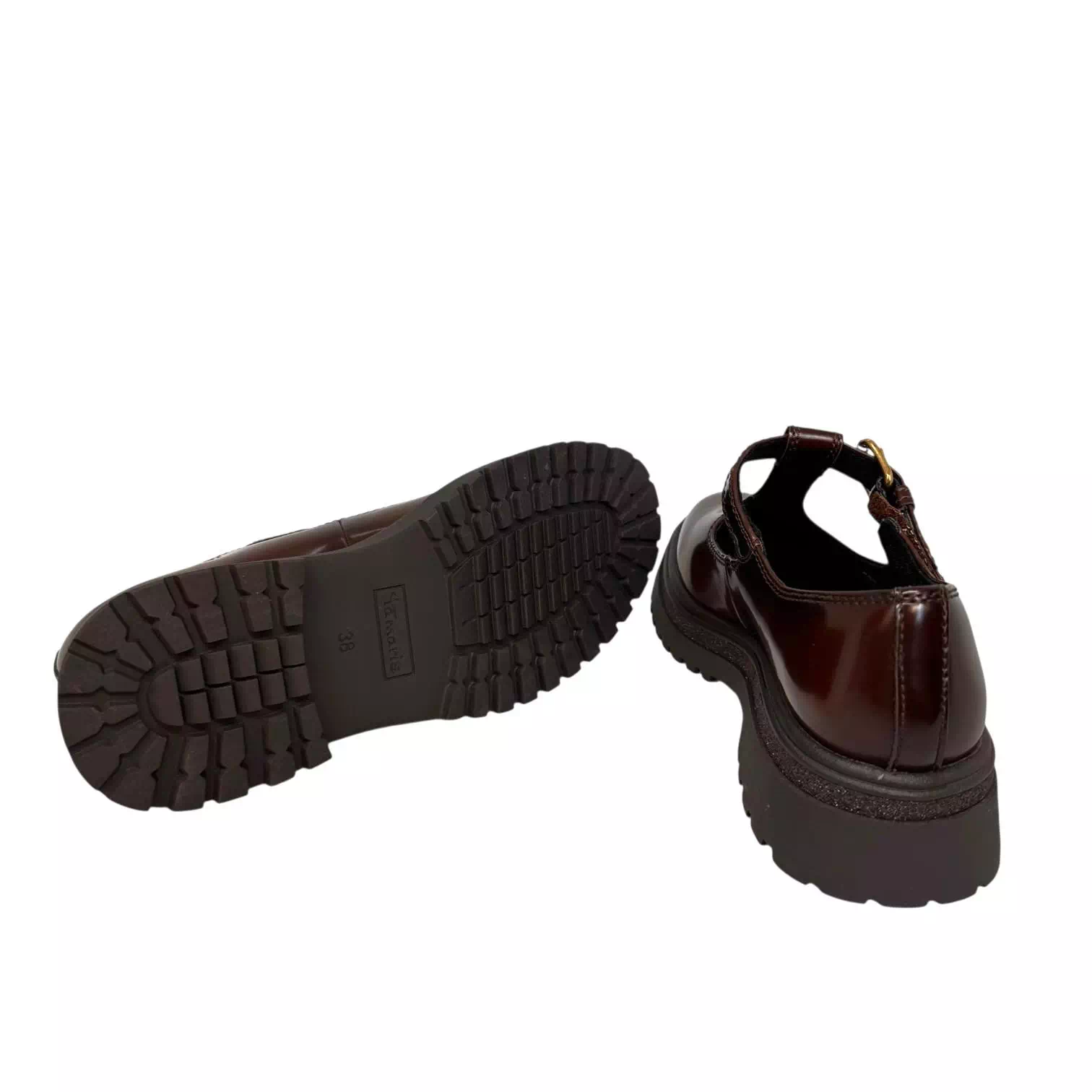 Pantofi Tamaris maro