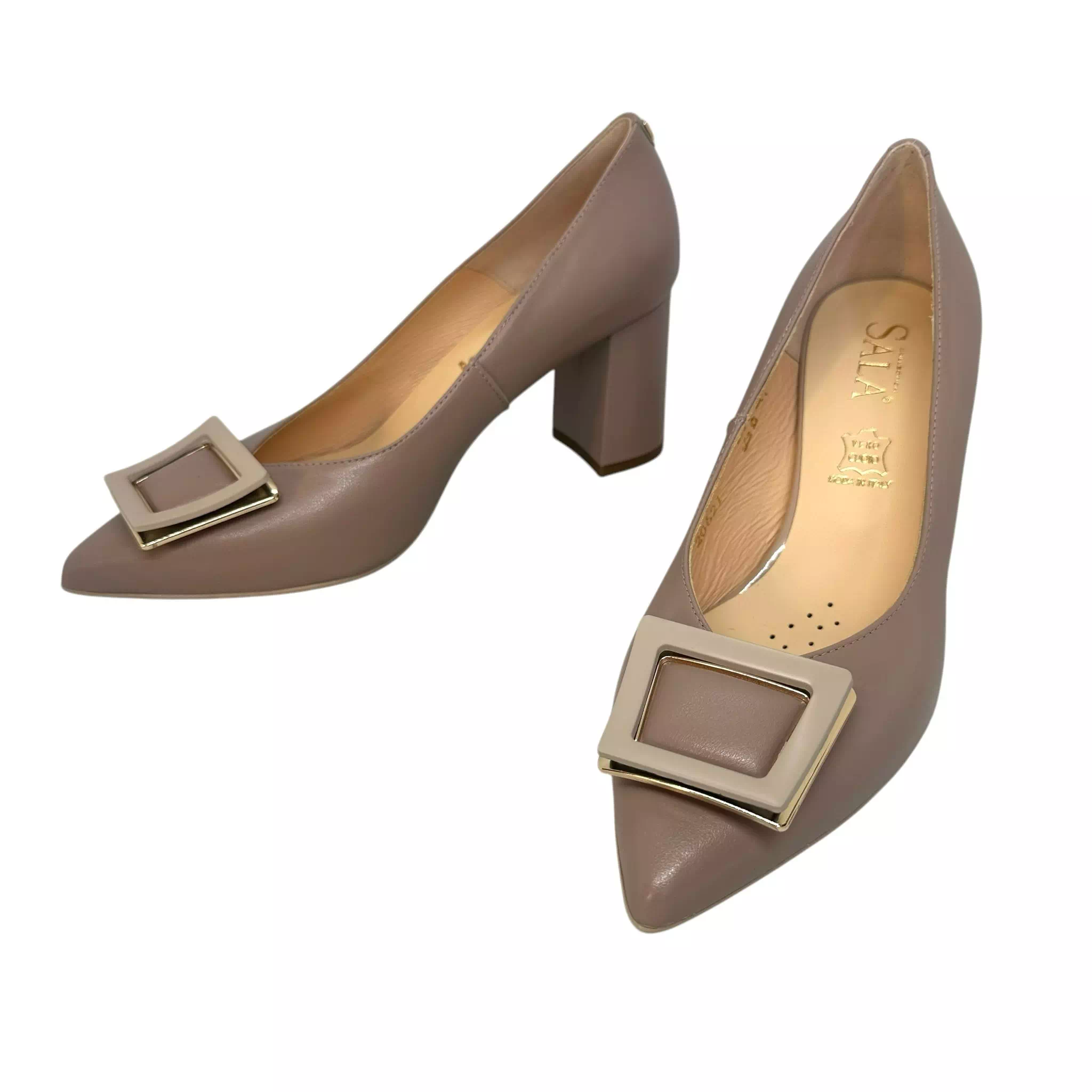 Pantofi Sala nude