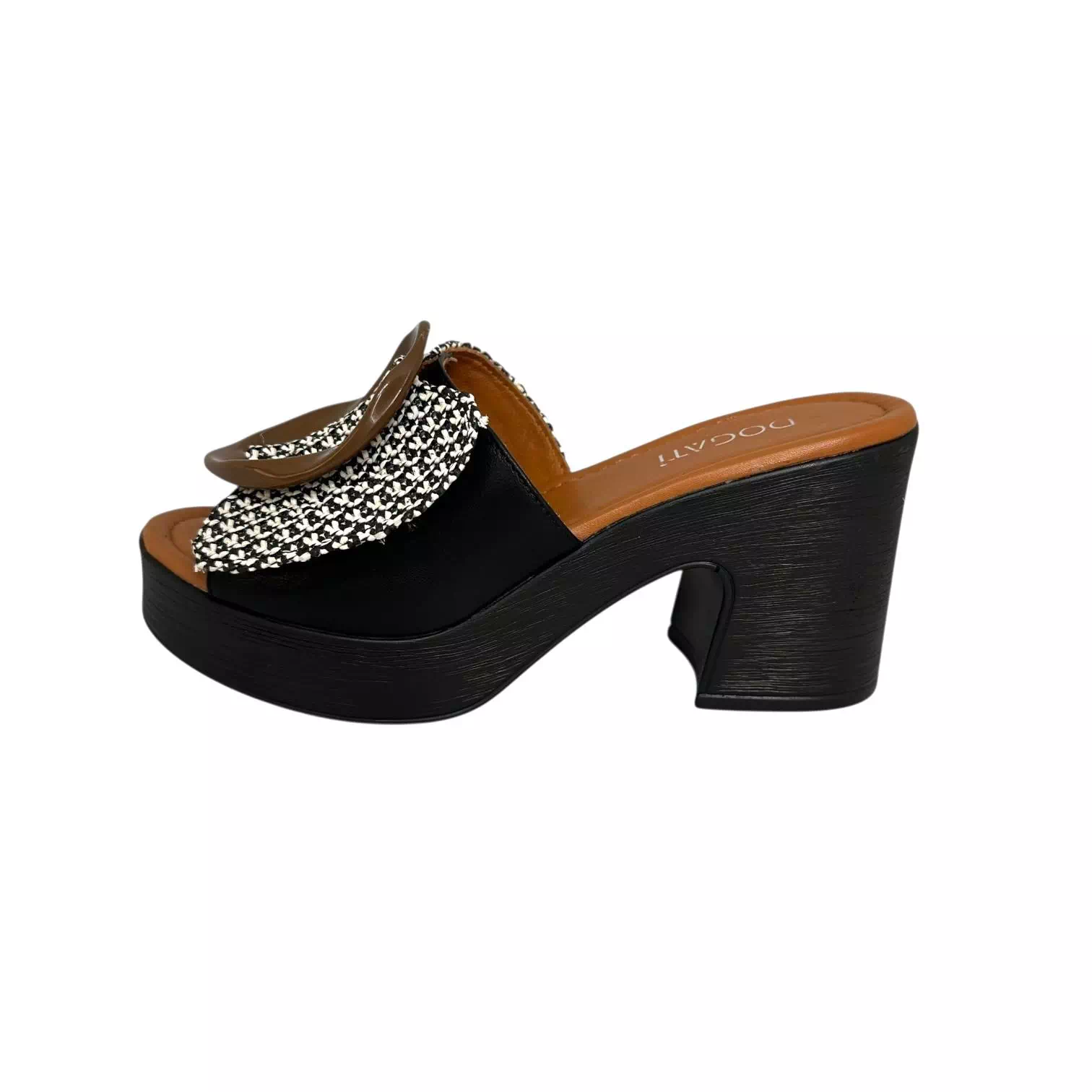 Saboti Dogati negri cu accesoriu