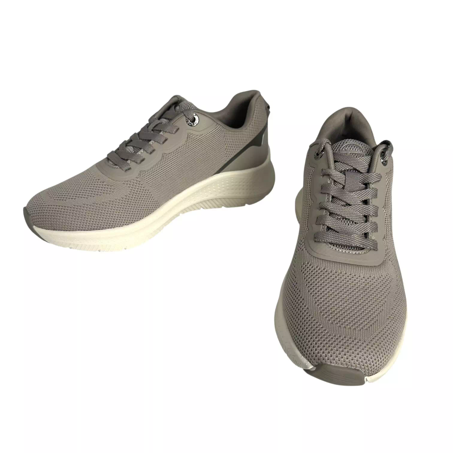 Pantofi Tamaris Confort taupe cu detaliu