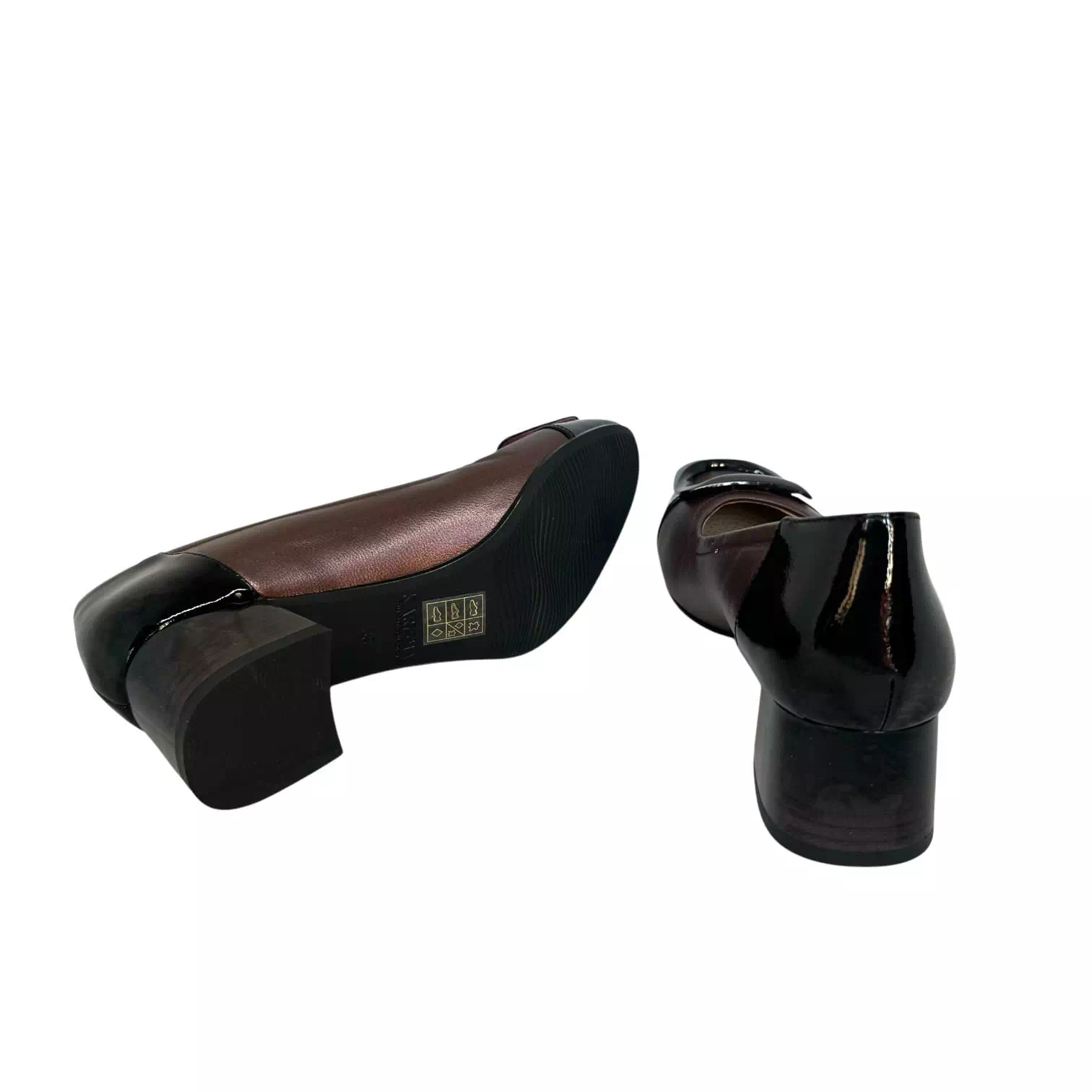 Pantofi Karisma bordo