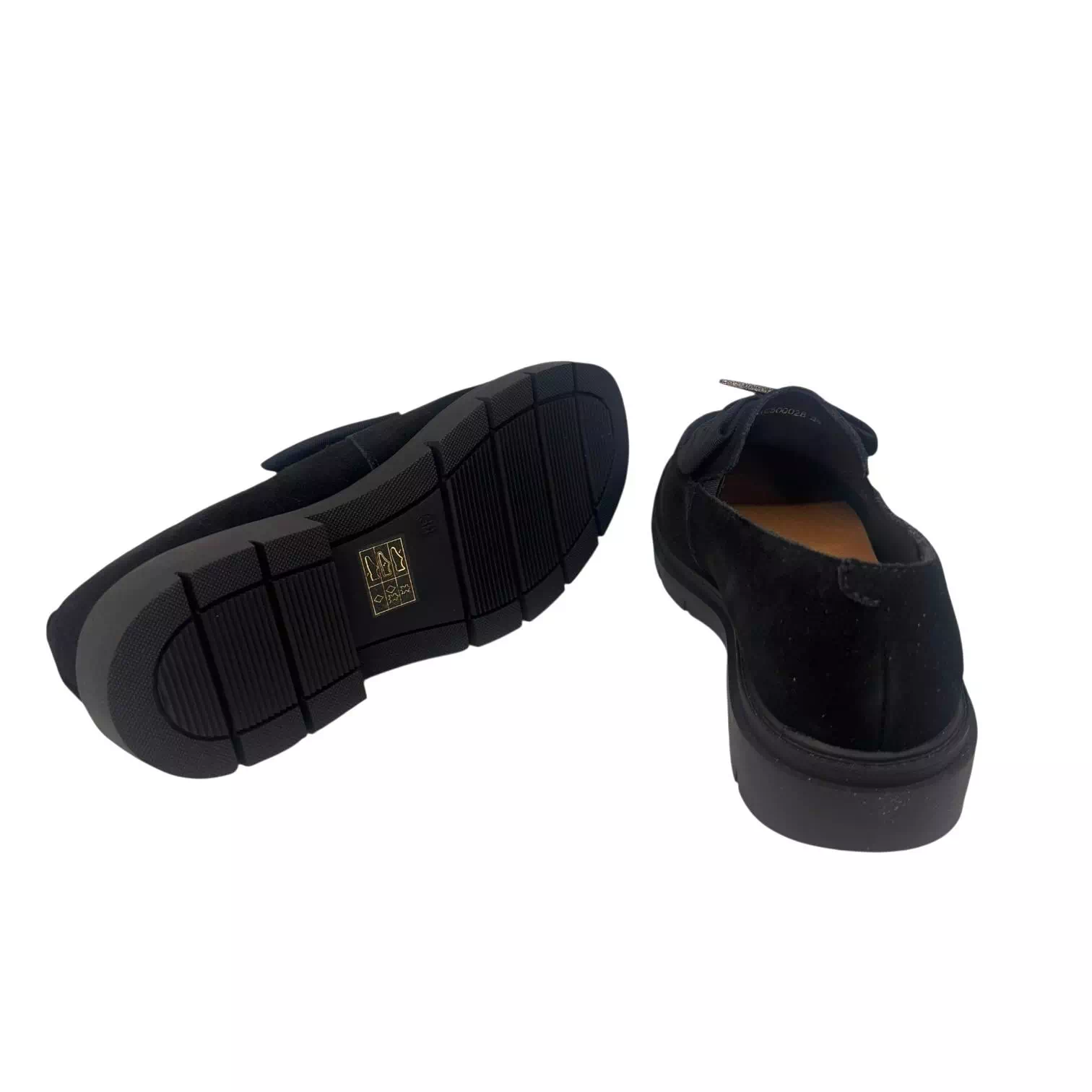 Pantofi Karisma negri cu detaliu