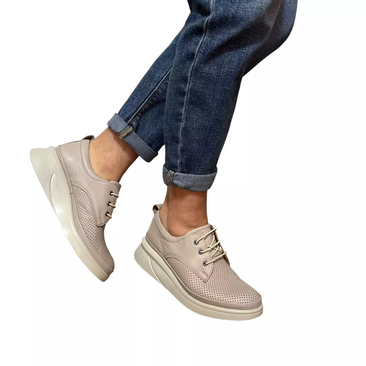 Pantofi Dogati grej cu siret