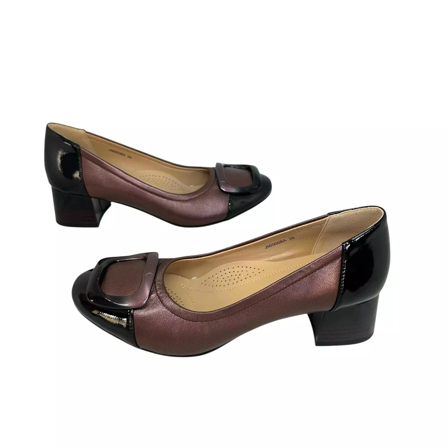 Pantofi Karisma bordo