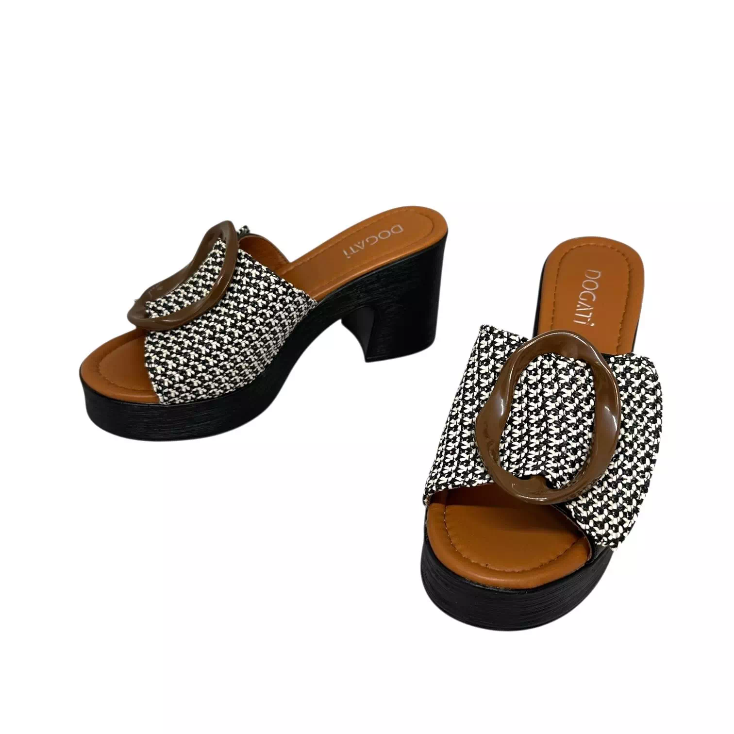 Saboti Dogati negri cu accesoriu