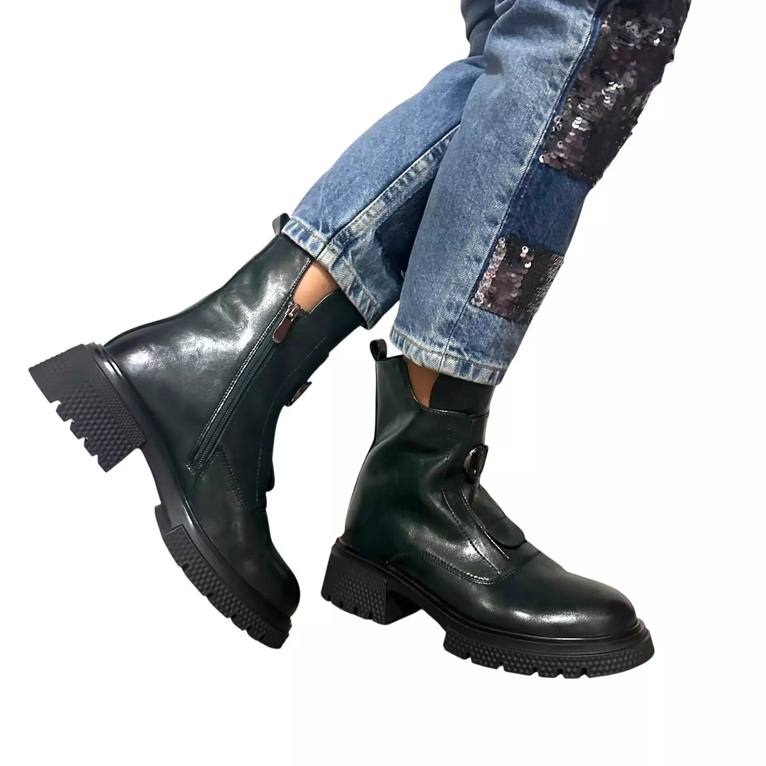 Ghete Filippo verde inchis