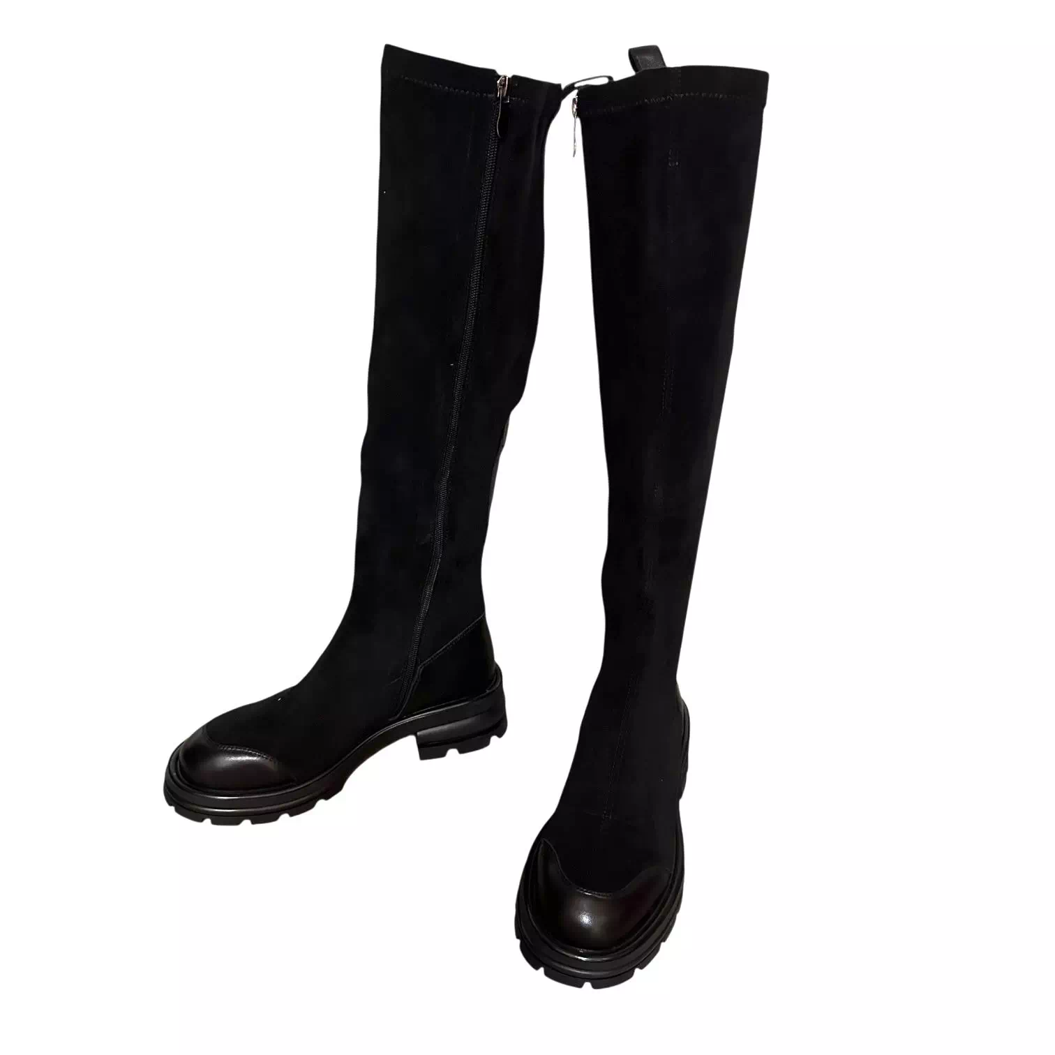 Cizme Fiore Fino negre lungi