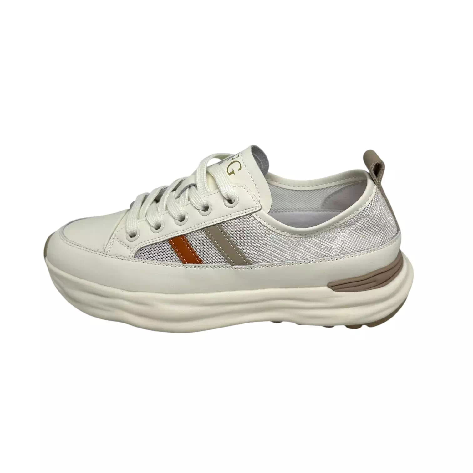 Pantofi crem cu plasa