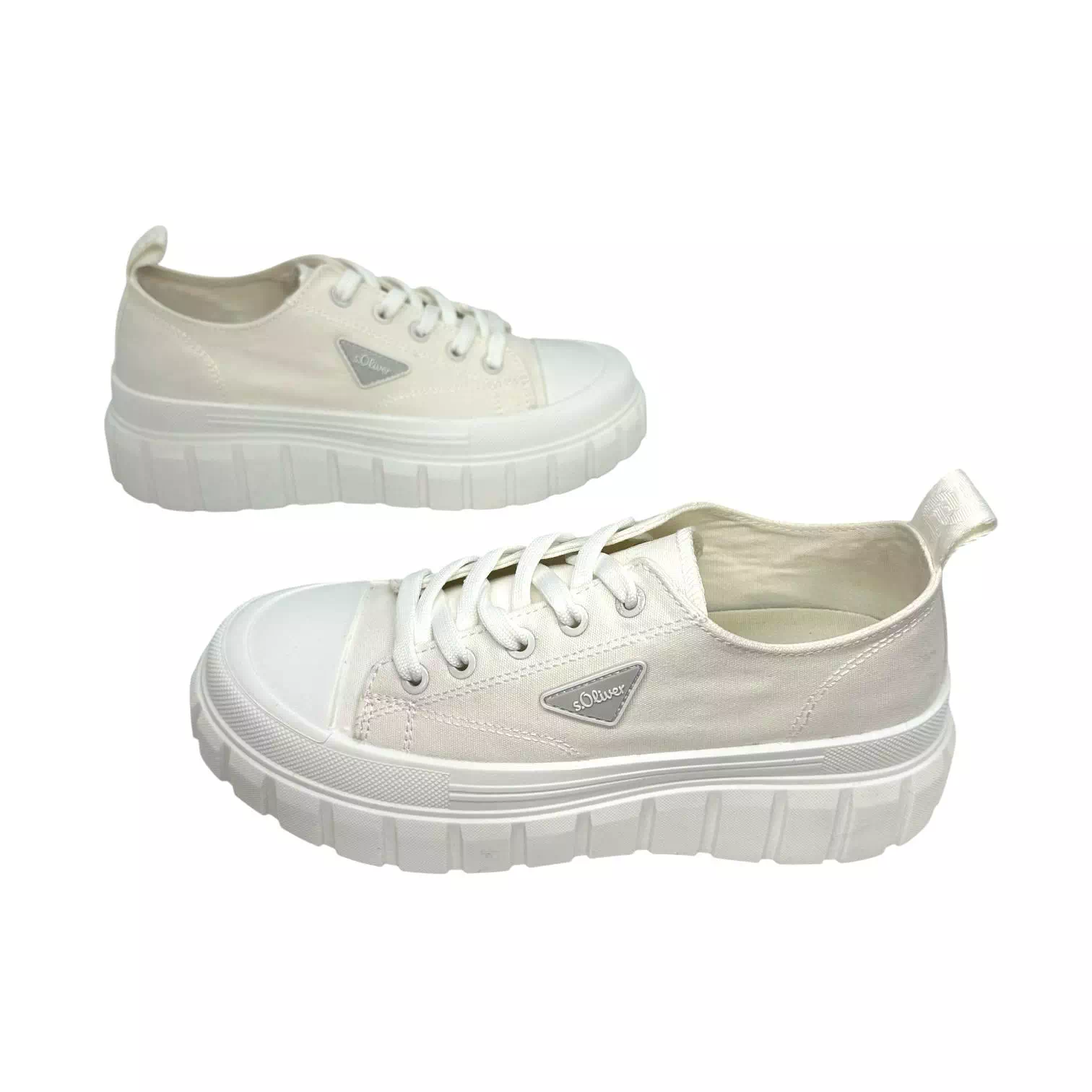 Pantofi s.Oliver albi