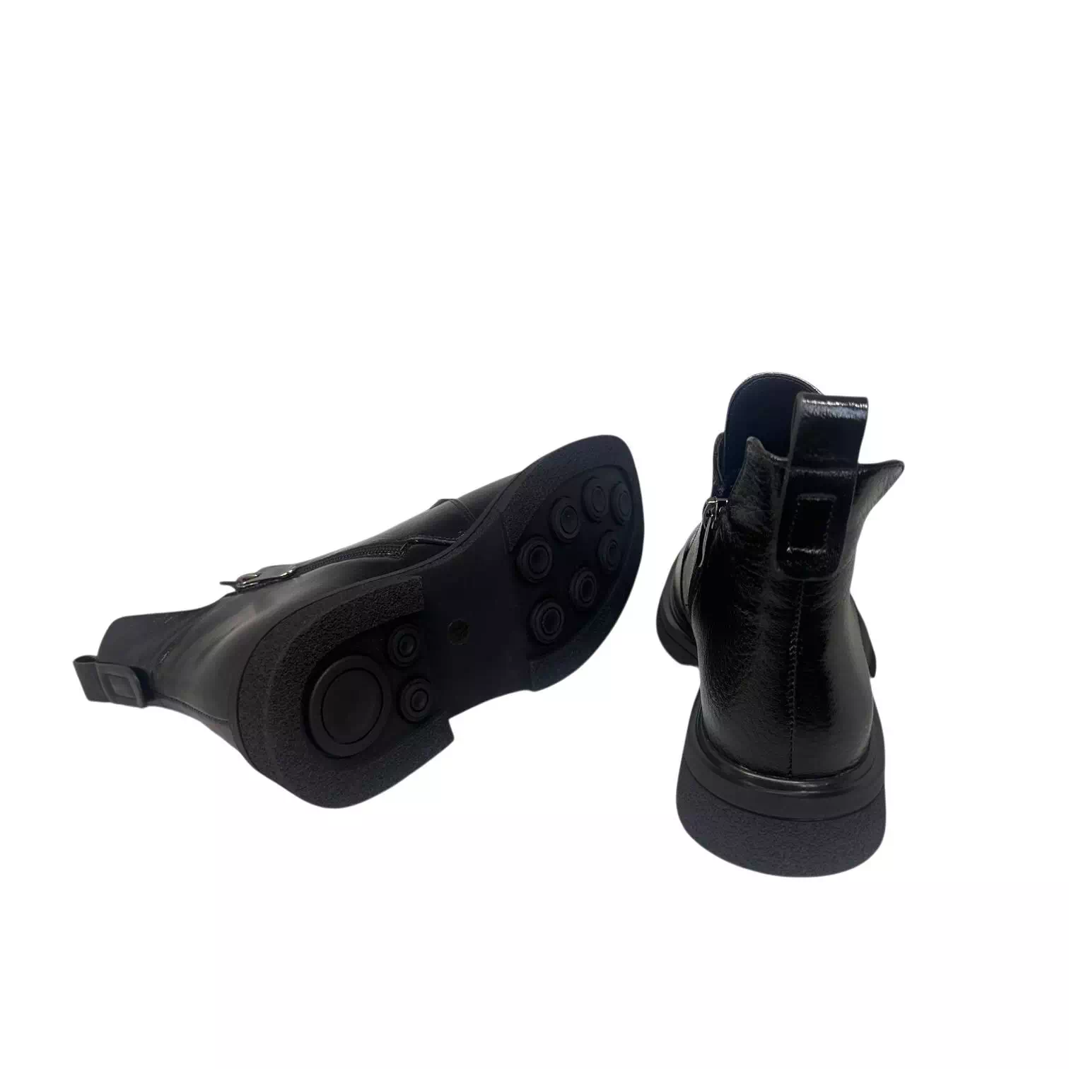 Ghete Fiore Fino negre cu accesoriu