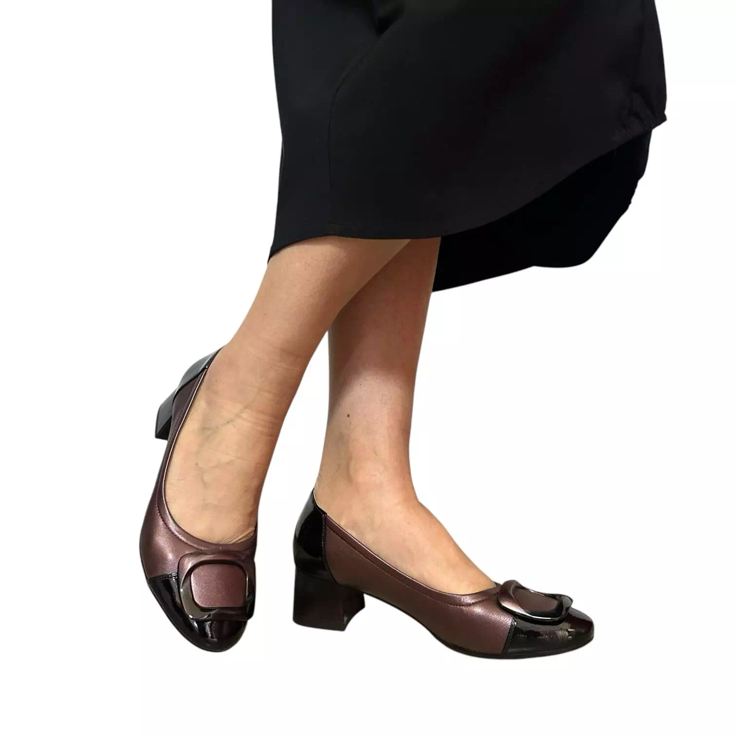 Pantofi Karisma bordo