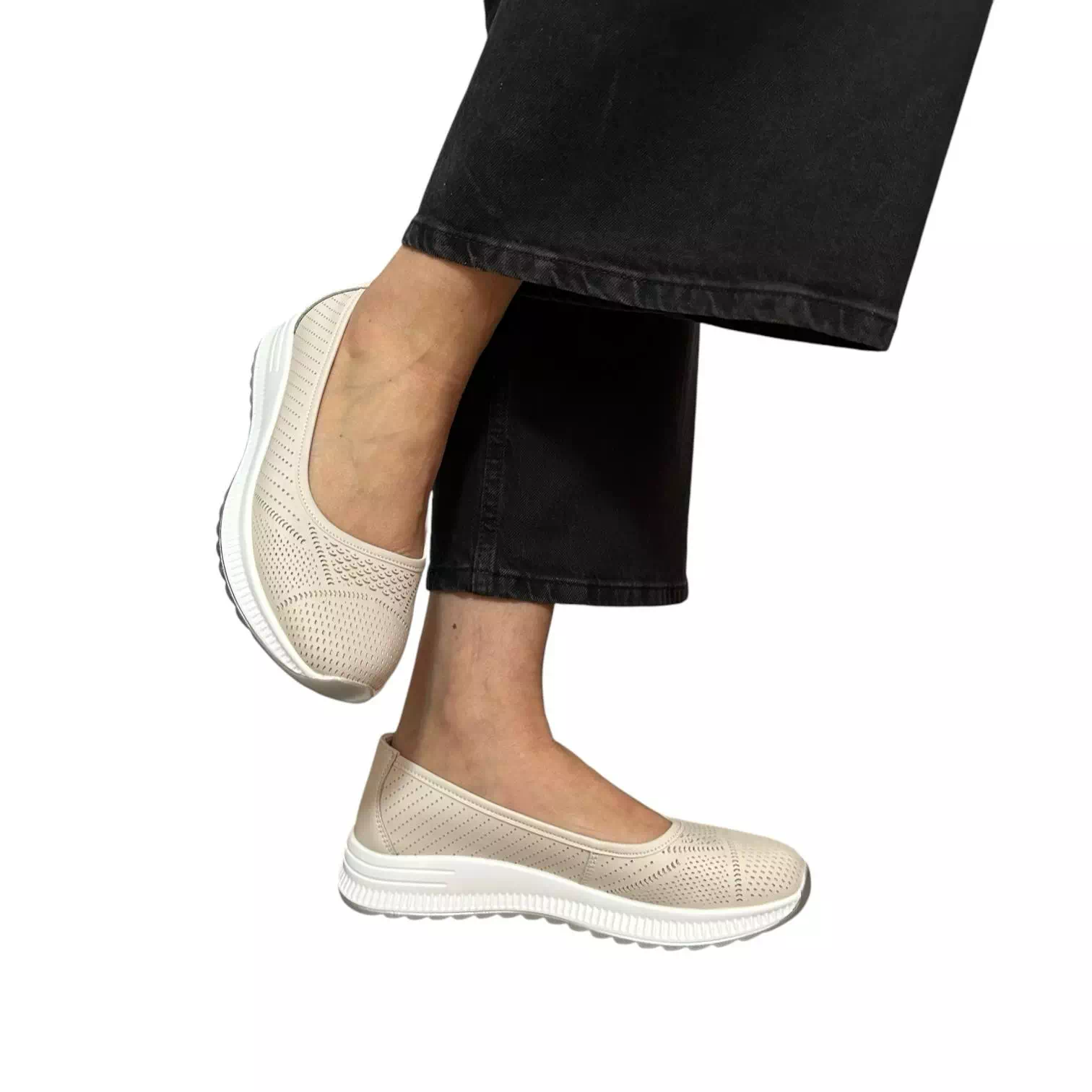 Balerini grej perforati