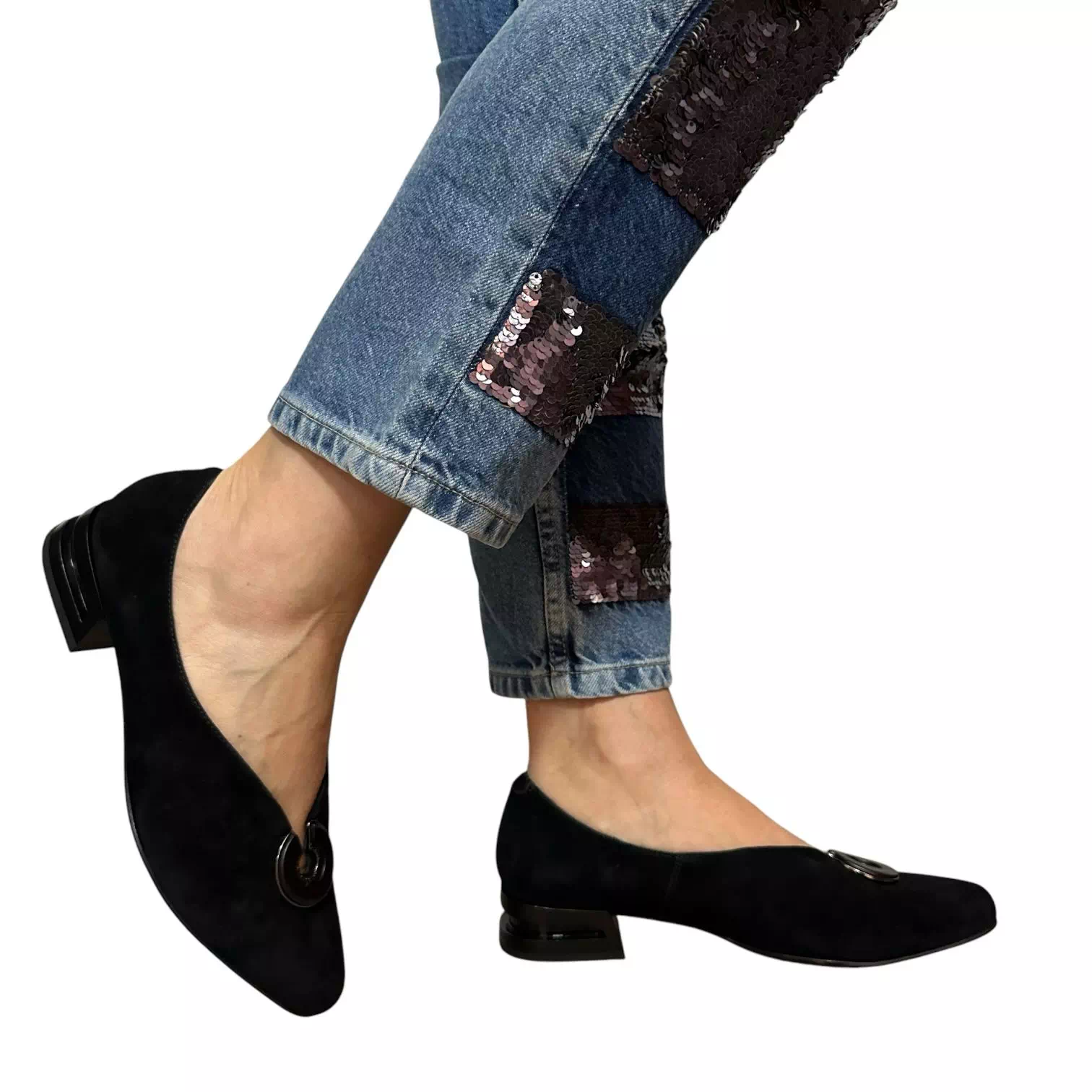 Pantofi Karisma negri