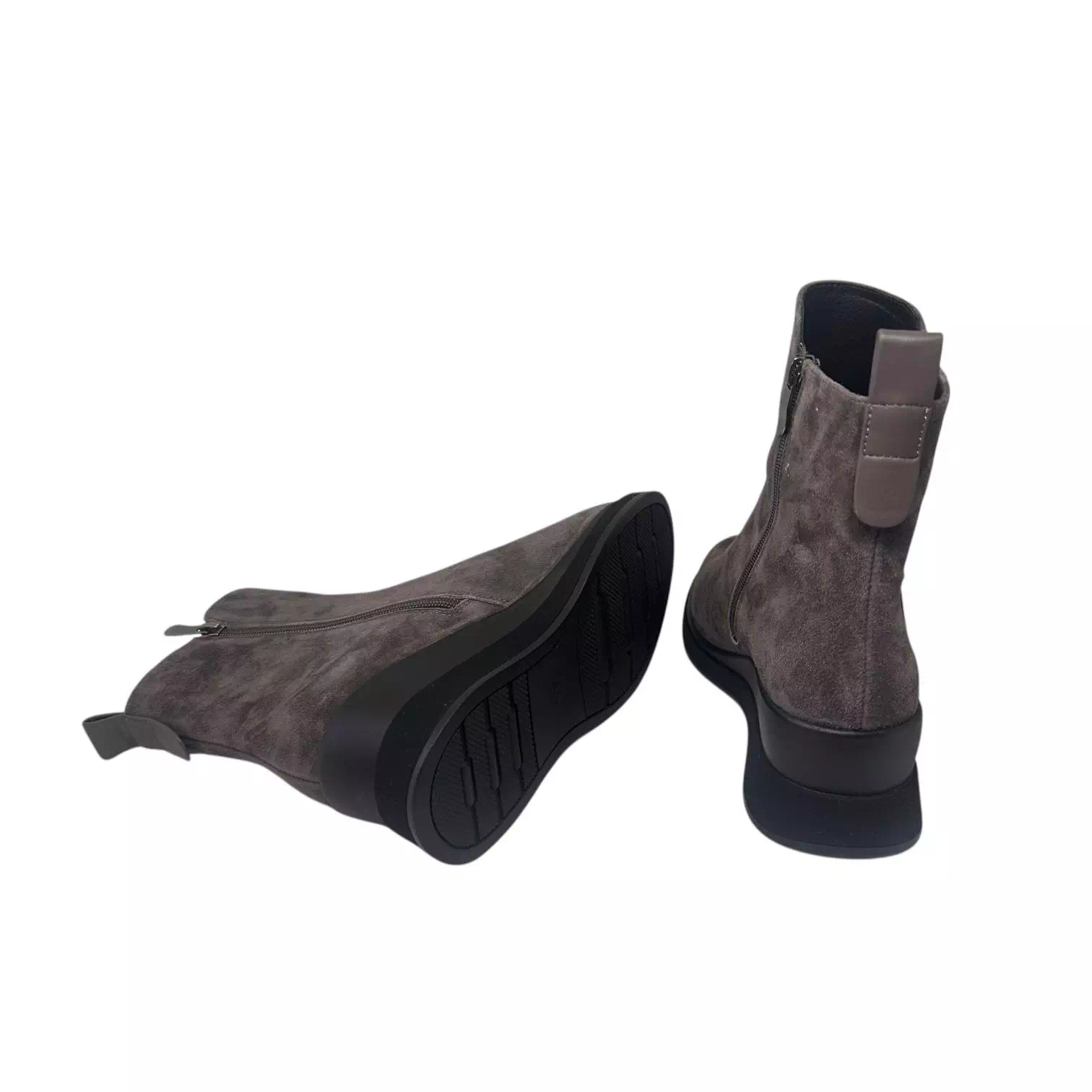 Ghete Fiore Fino gri cu platforma