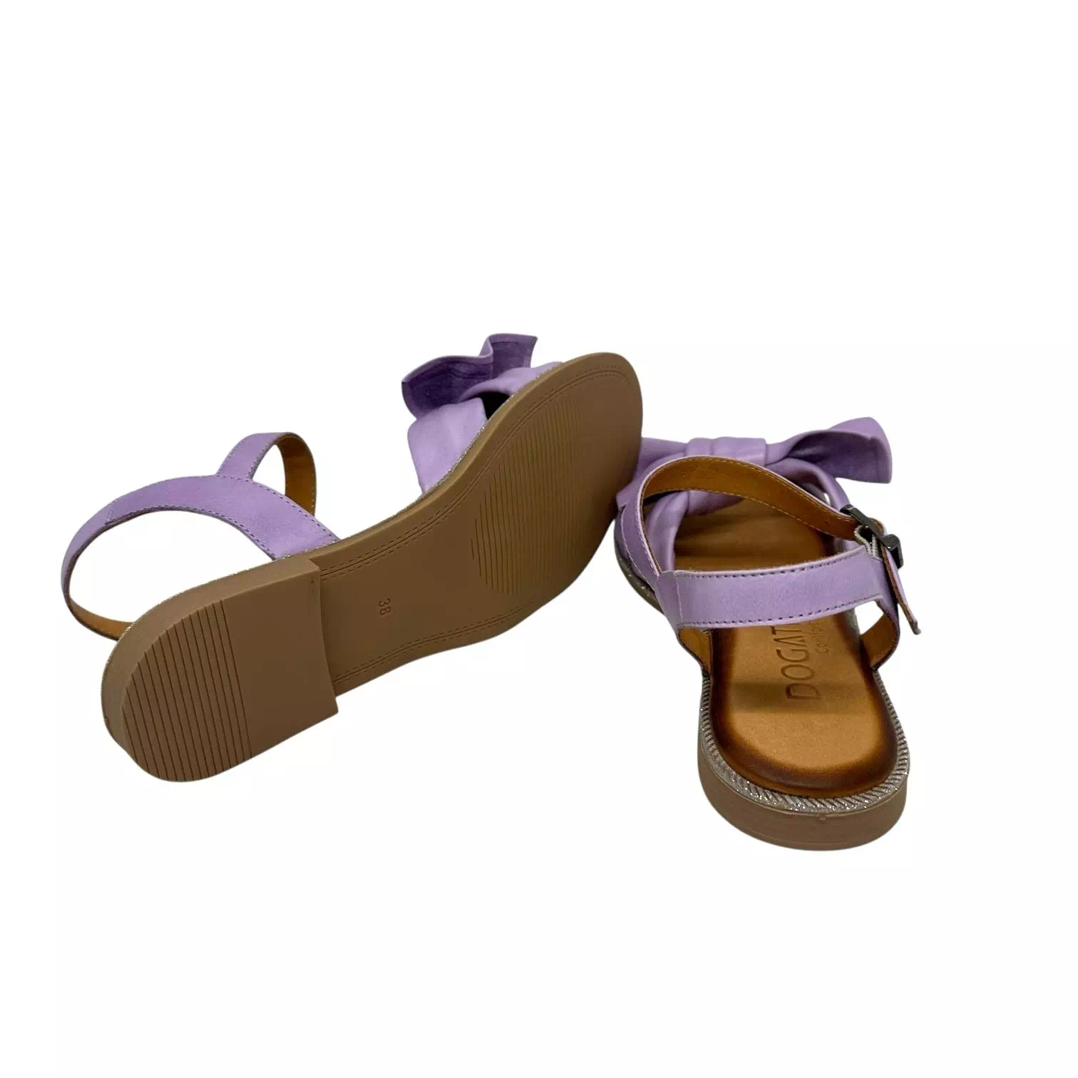 Sandale Dogati mov cu funda