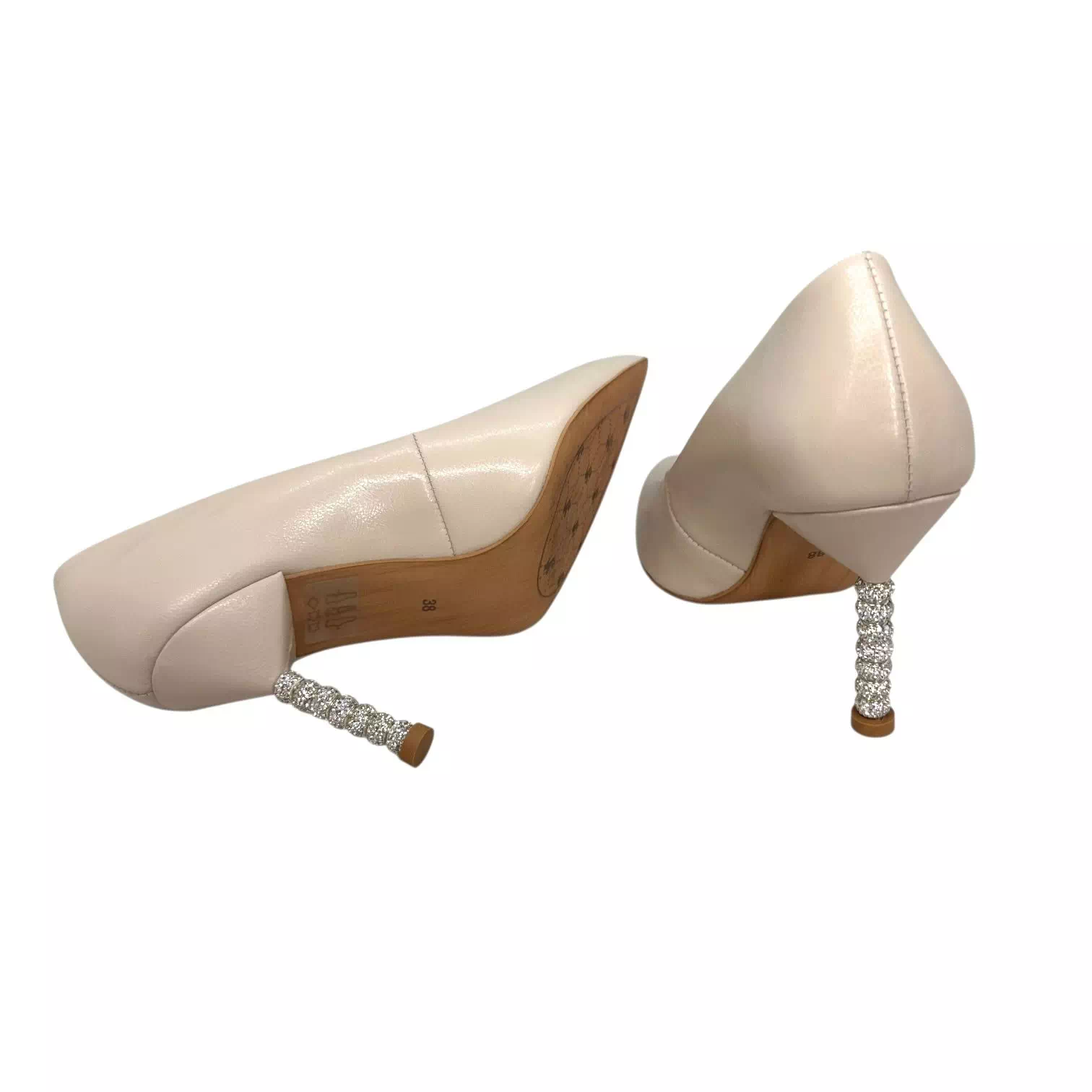 Pantofi Kordel stileto crem