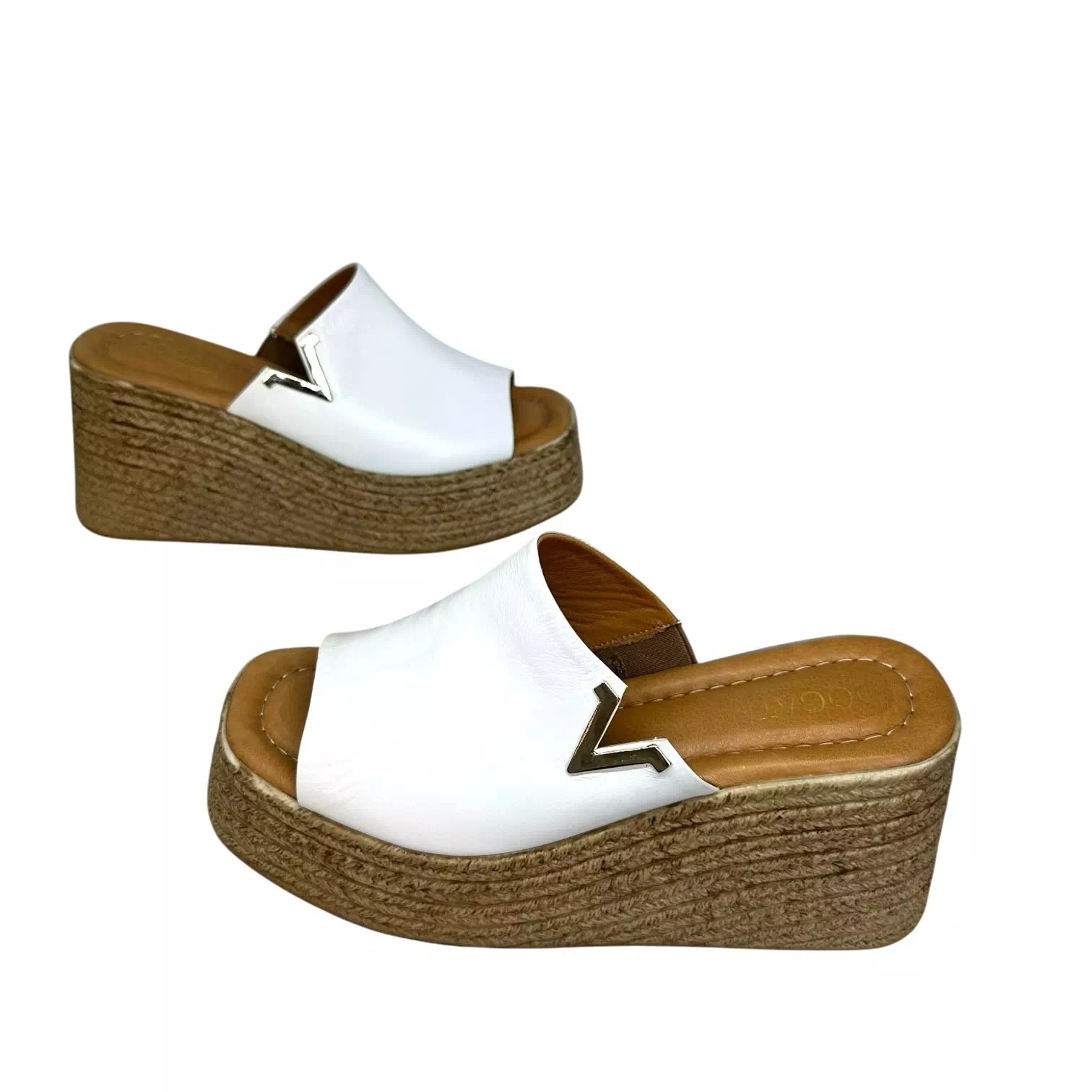 Saboti Dogati albi cu platforma