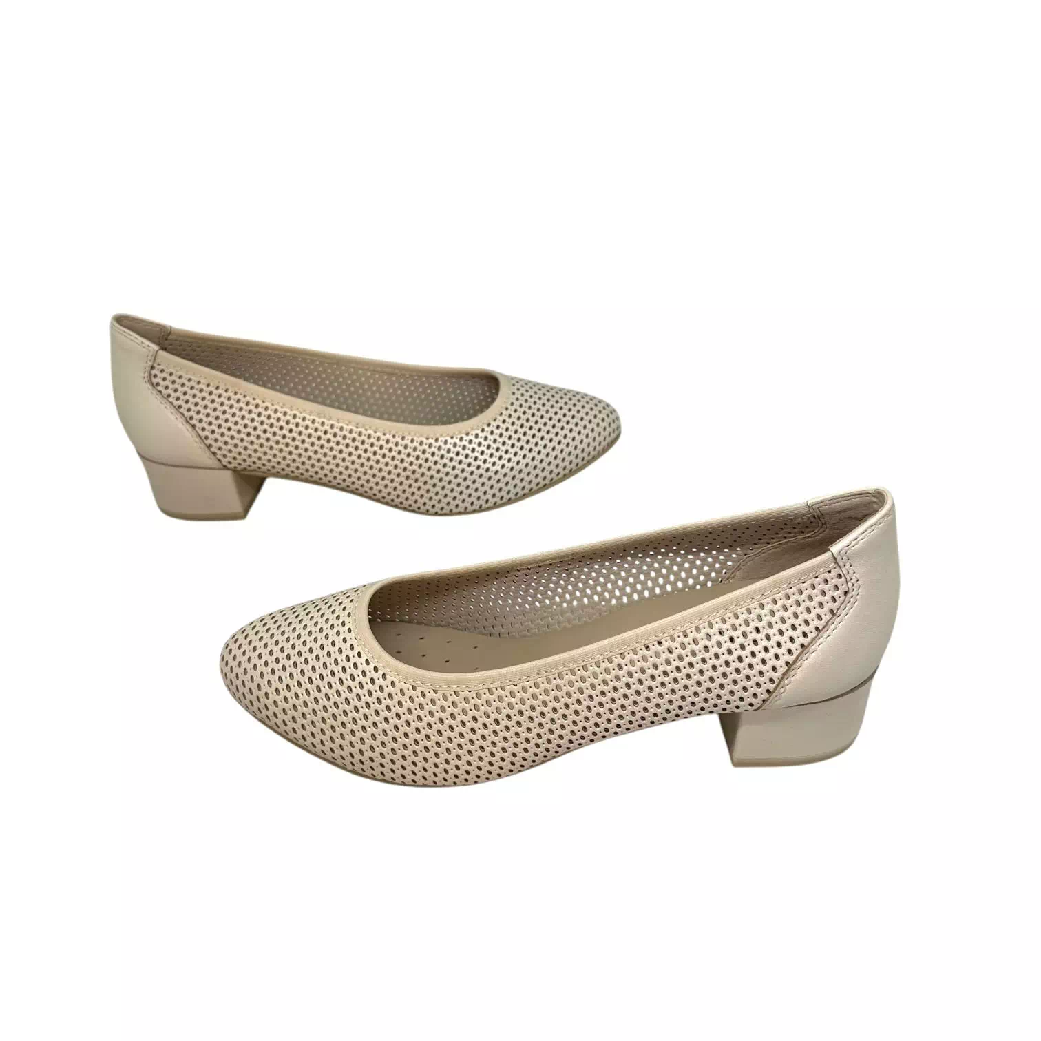 Pantofi Caprice crem