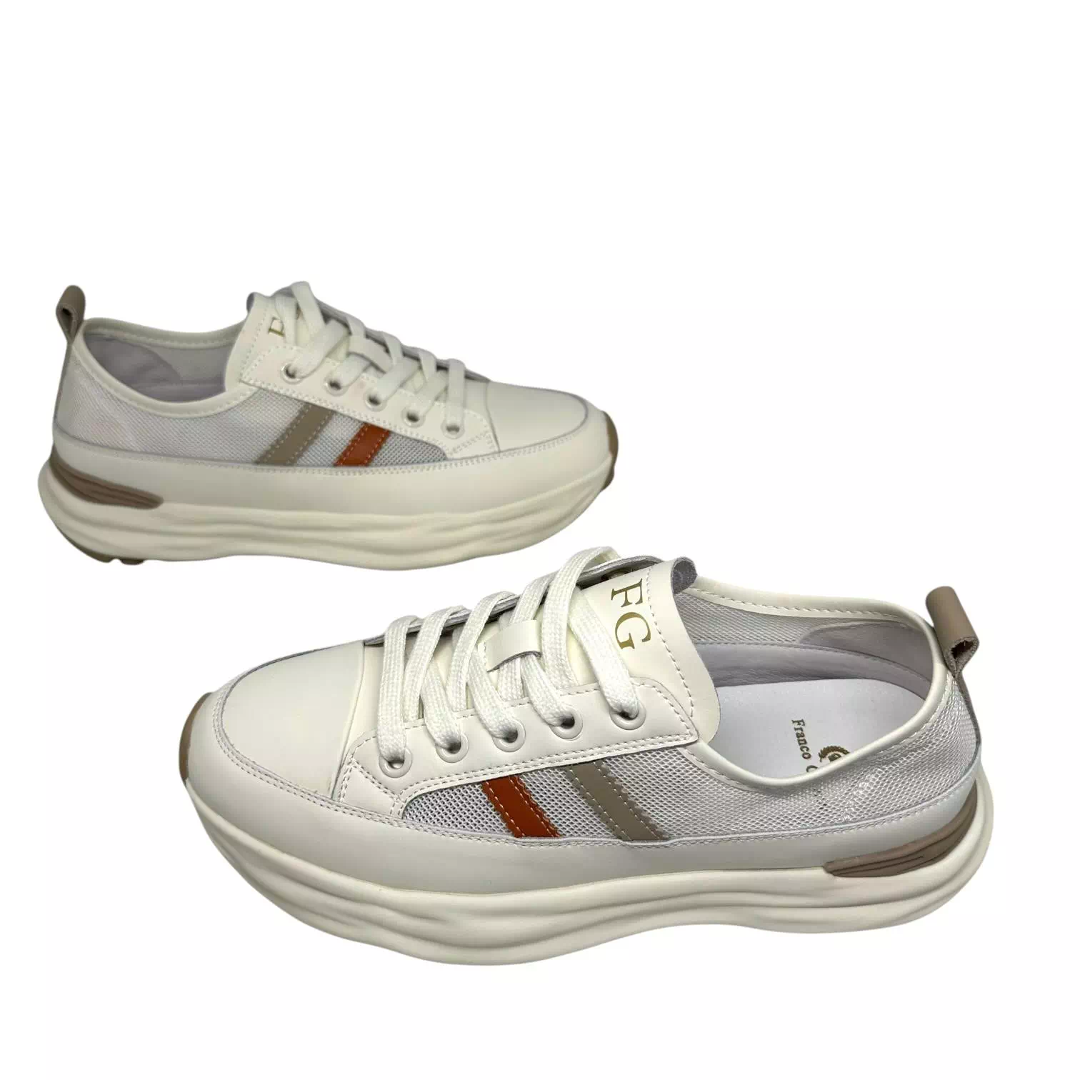 Pantofi crem cu plasa