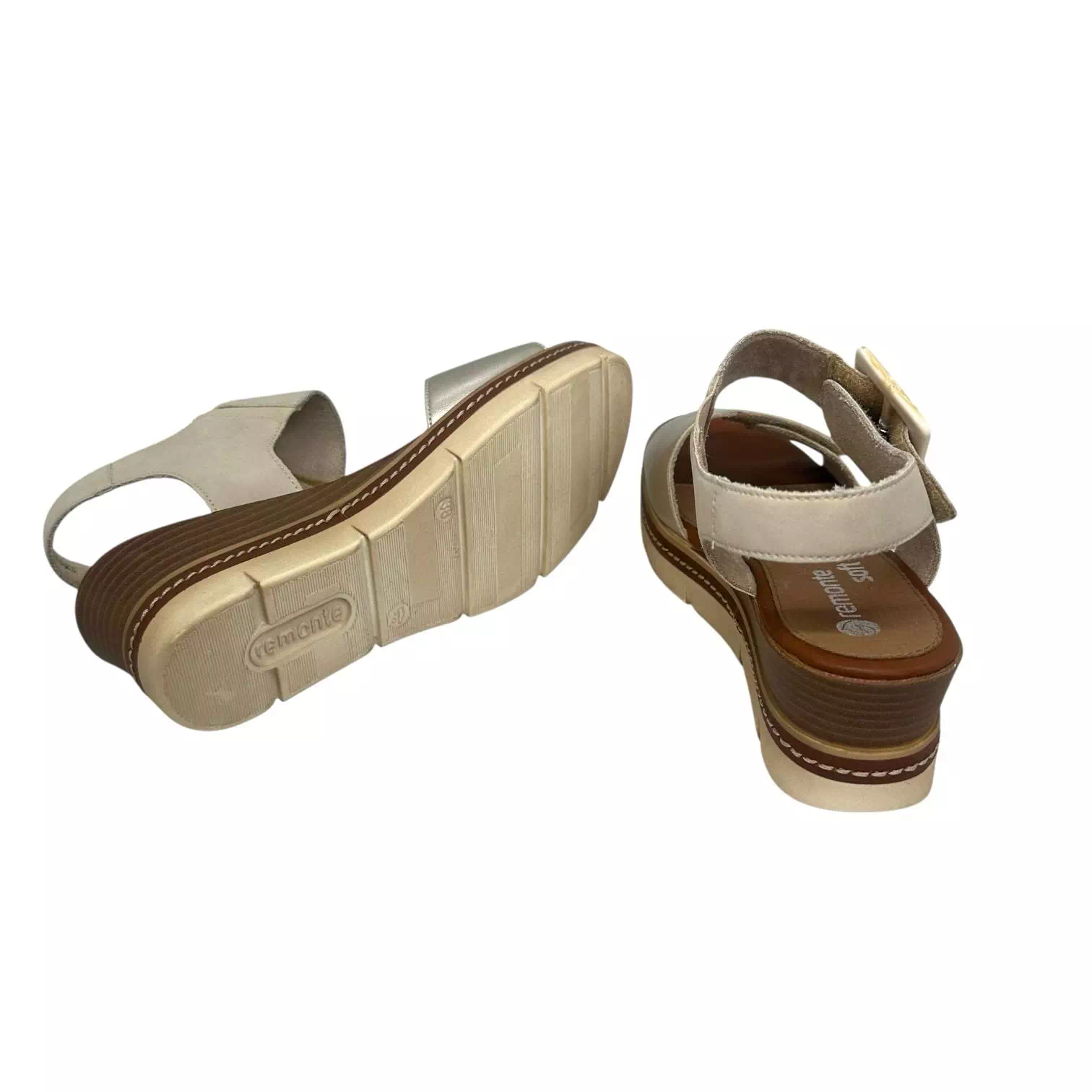 Sandale Remonte bej combinat