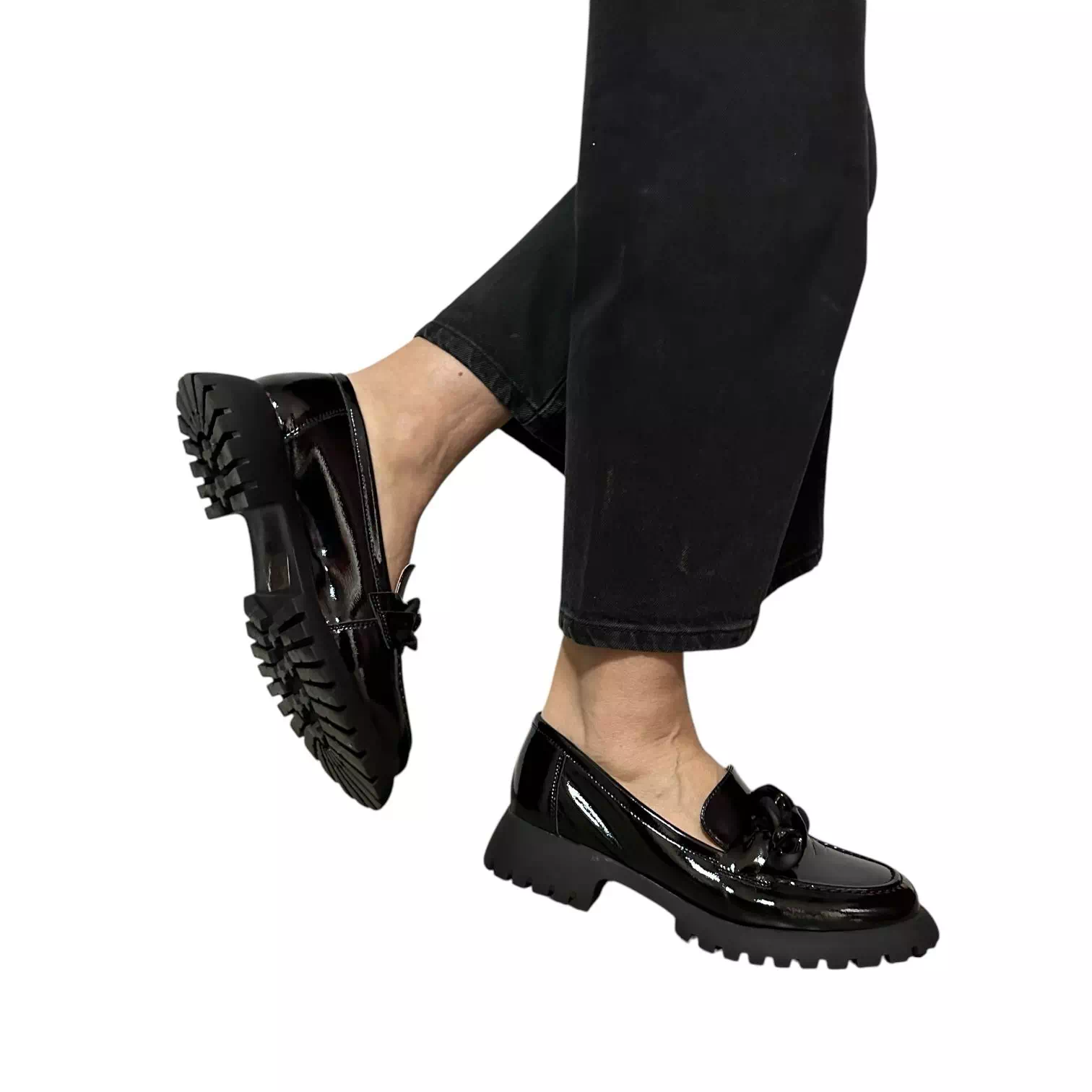 Pantofi Pass Collection negri