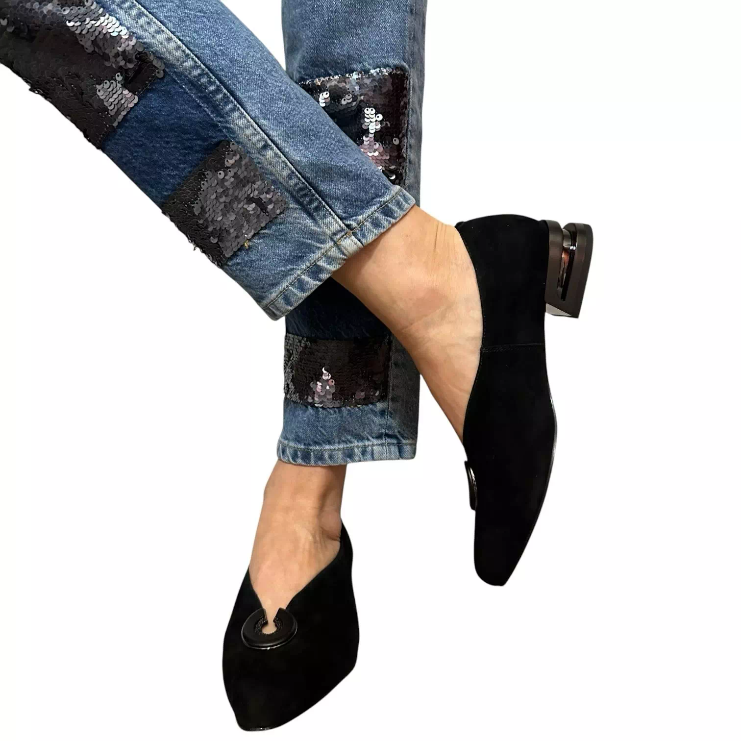 Pantofi Karisma negri