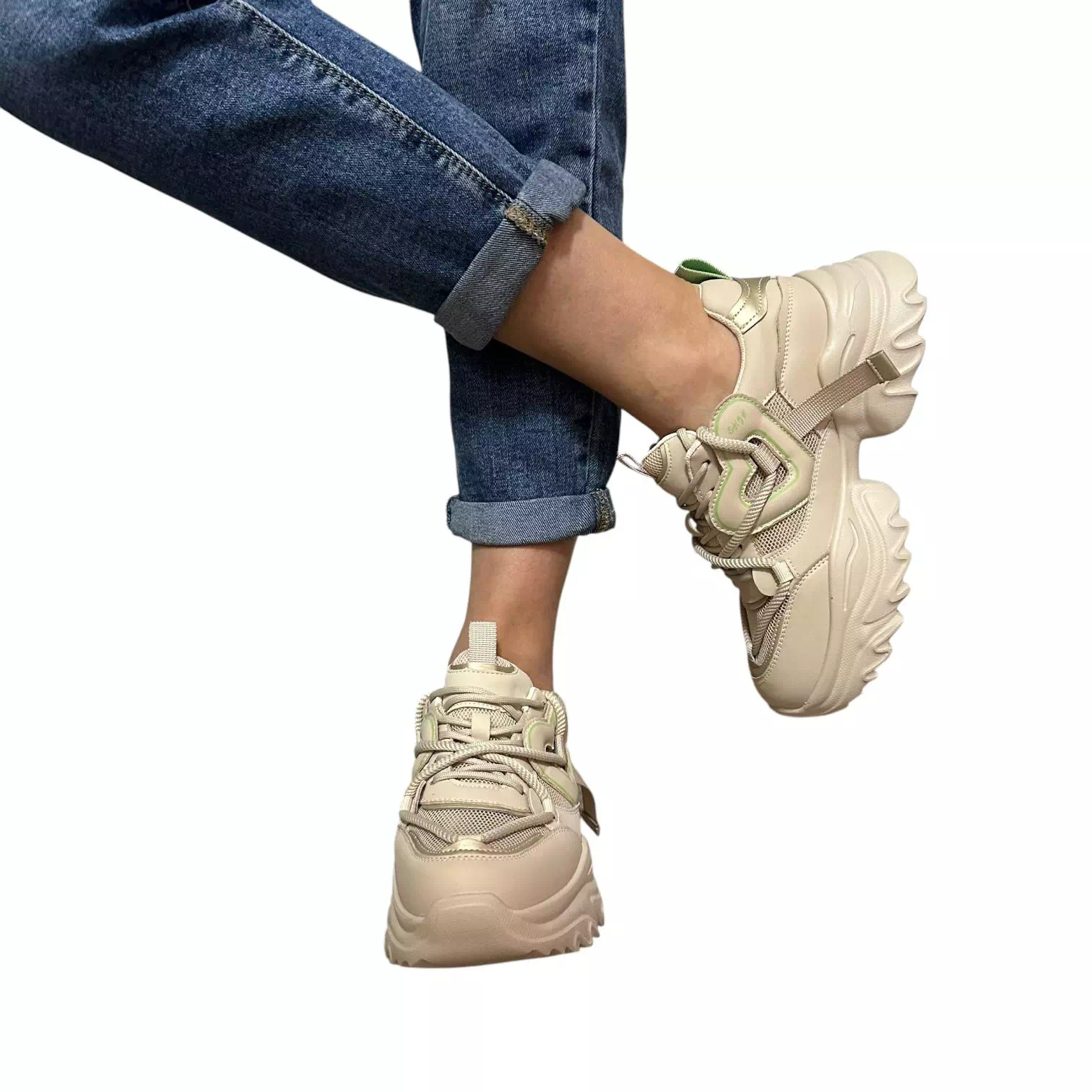Pantofi sport bej
