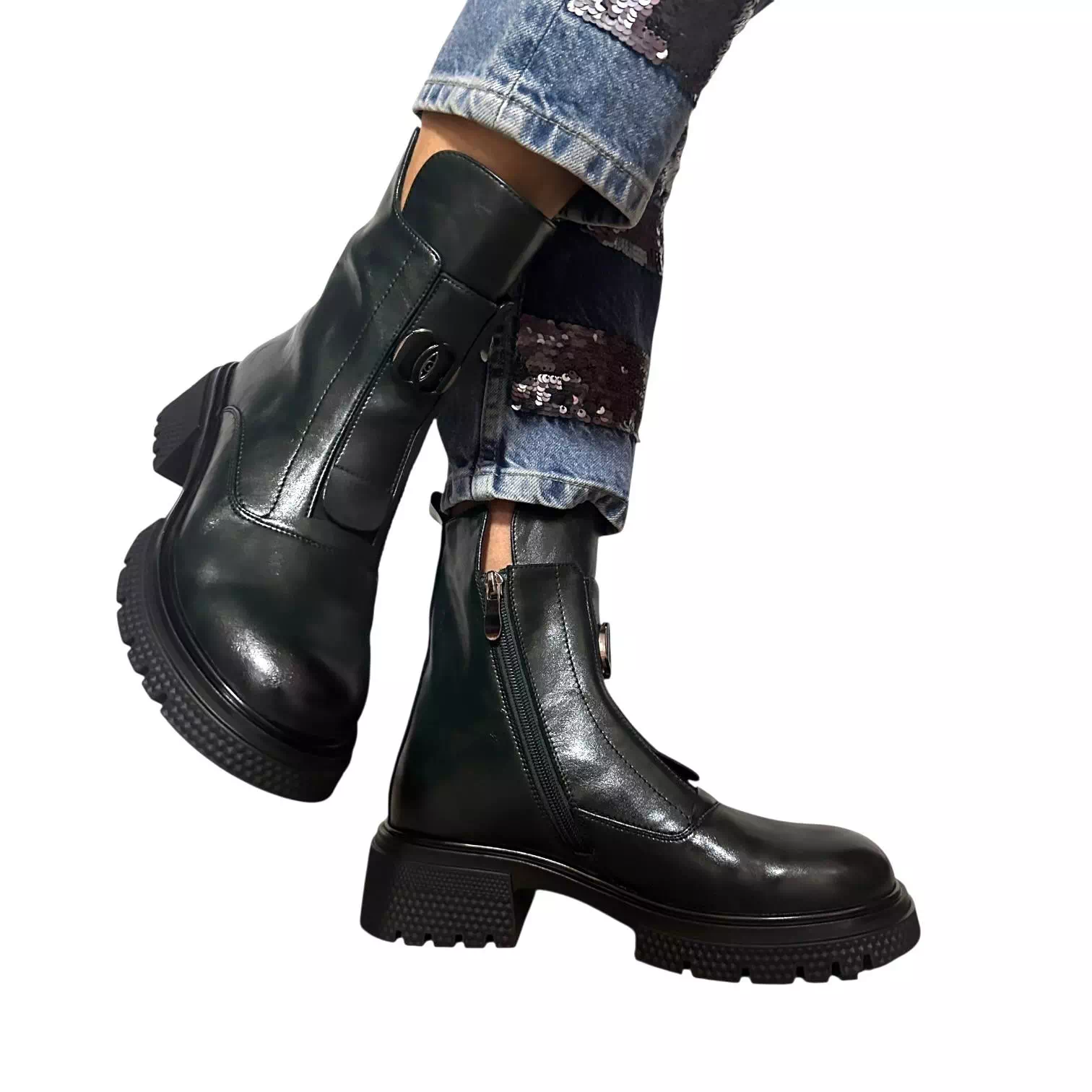 Ghete Filippo verde inchis