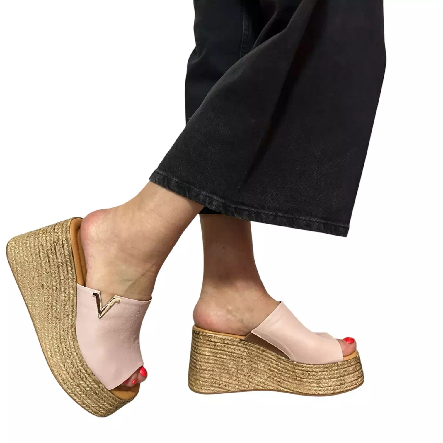 Saboti Dogati pudra cu platforma