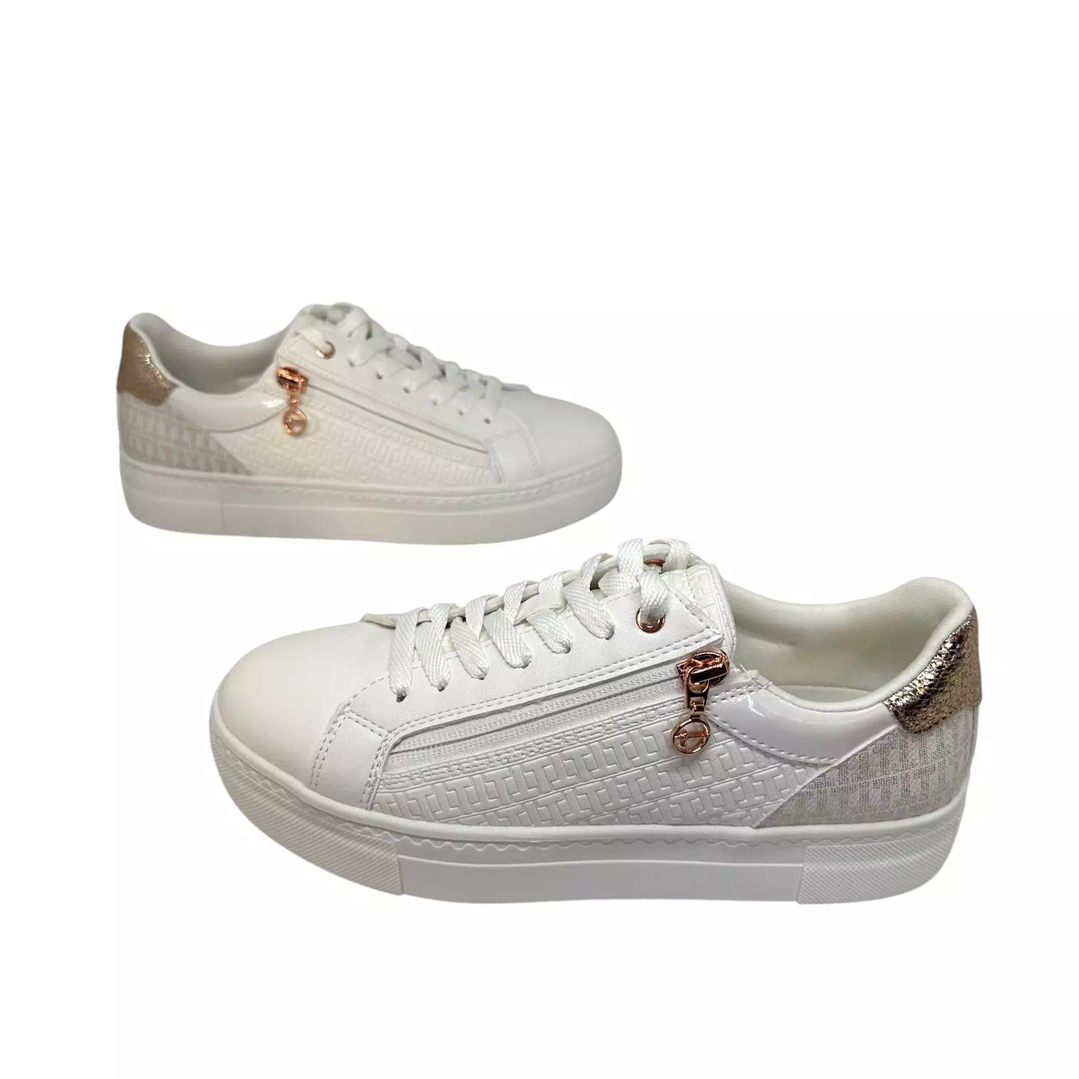 Pantofi Tamaris albi