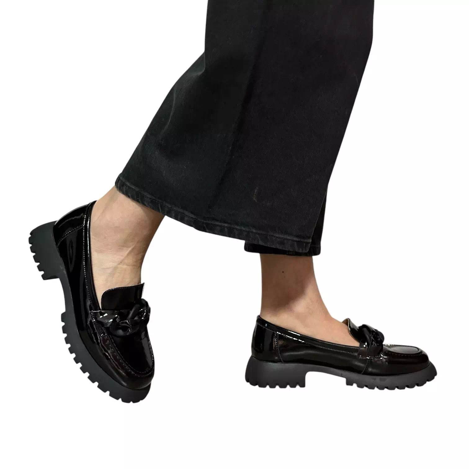 Pantofi Pass Collection negri