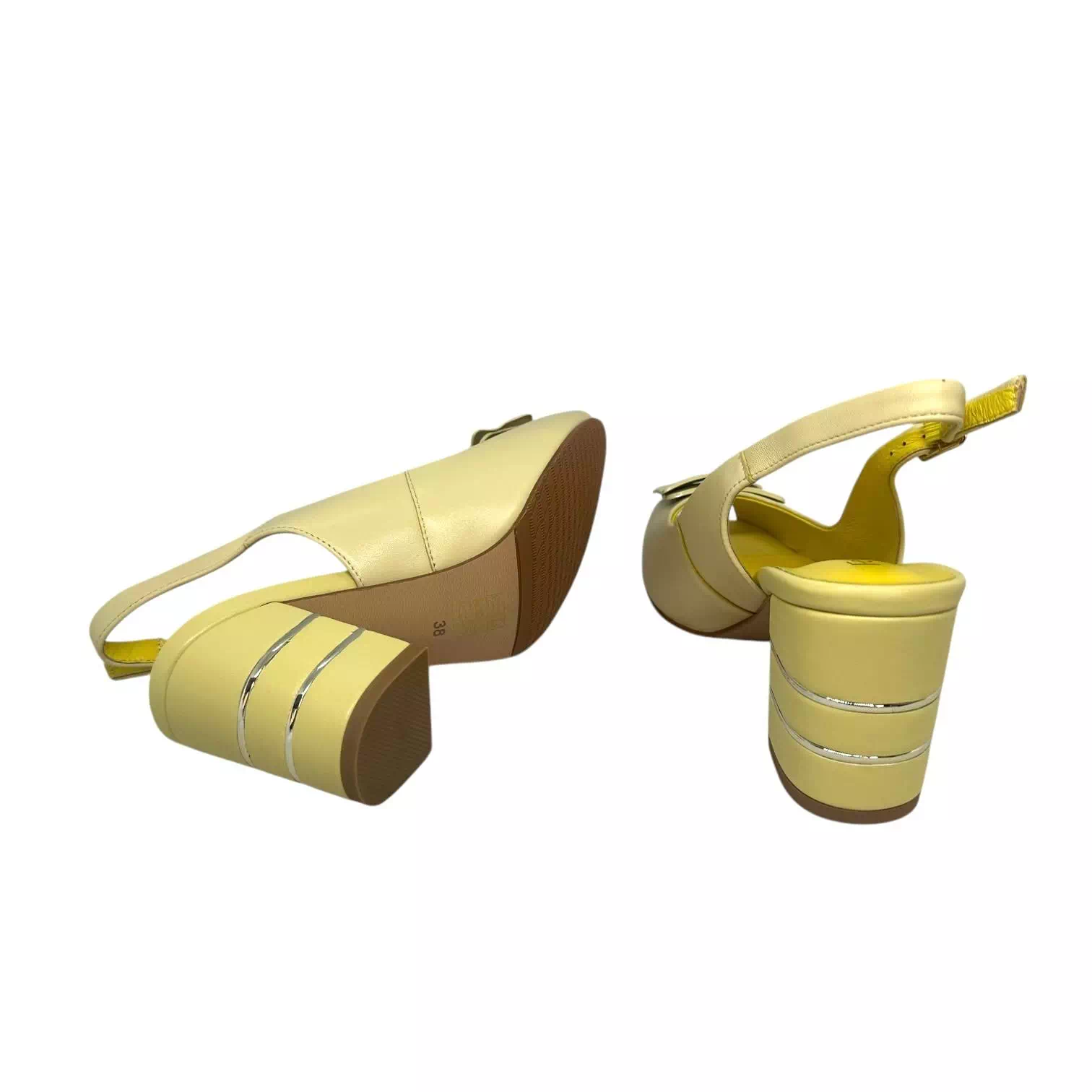 Sandale Feeling galbene