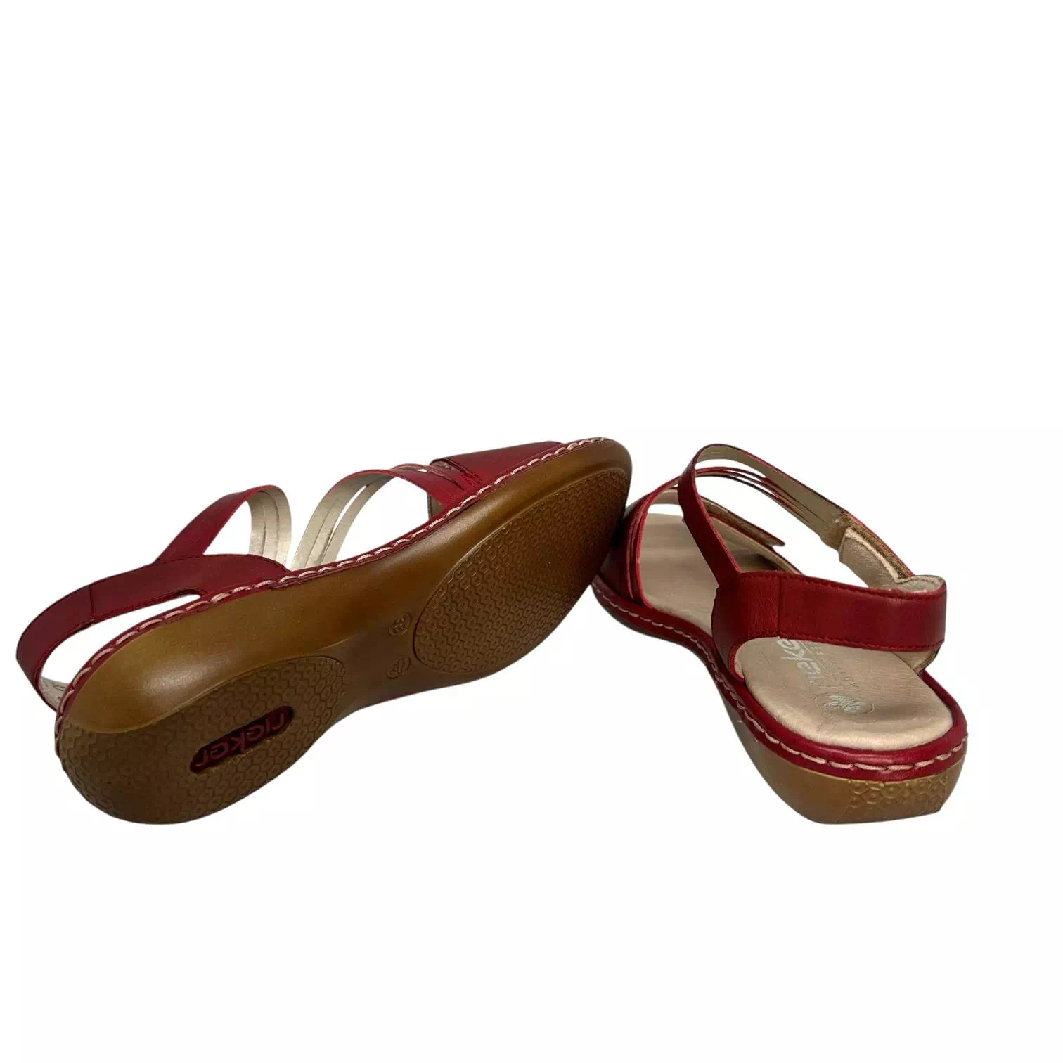 Sandale Rieker rosii