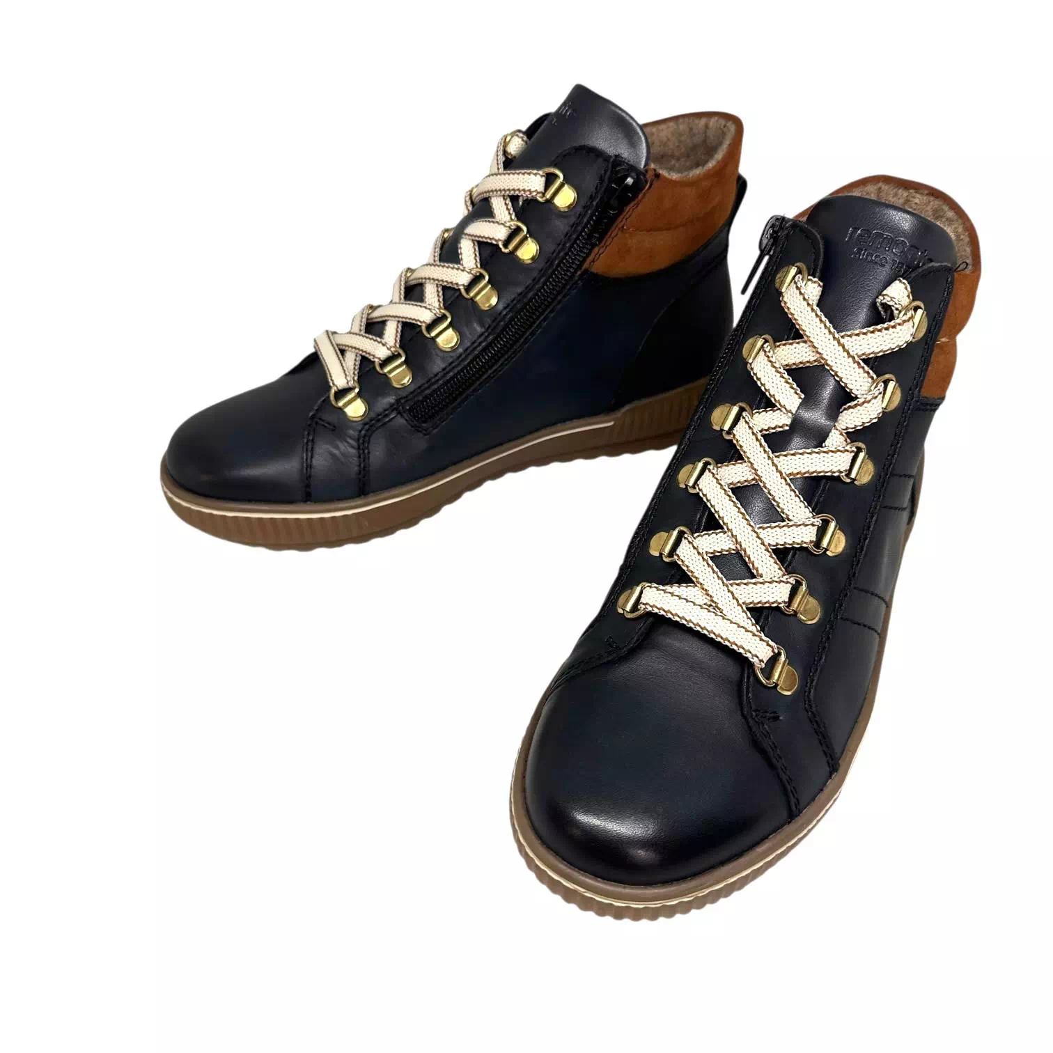 Ghete Remonte bleumarin cu Tex