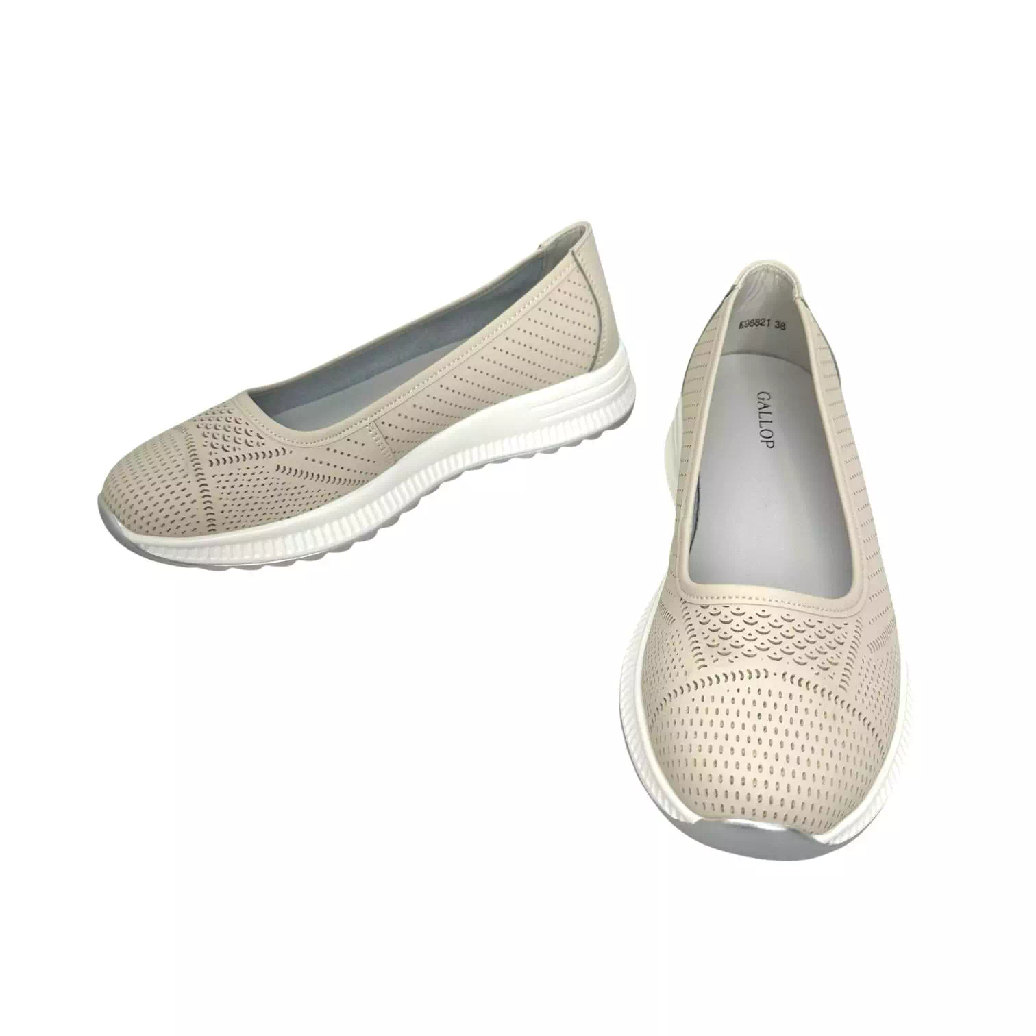 Balerini grej perforati