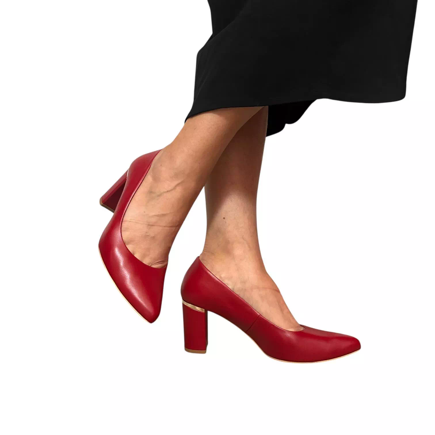 Pantofi Kordel rosii