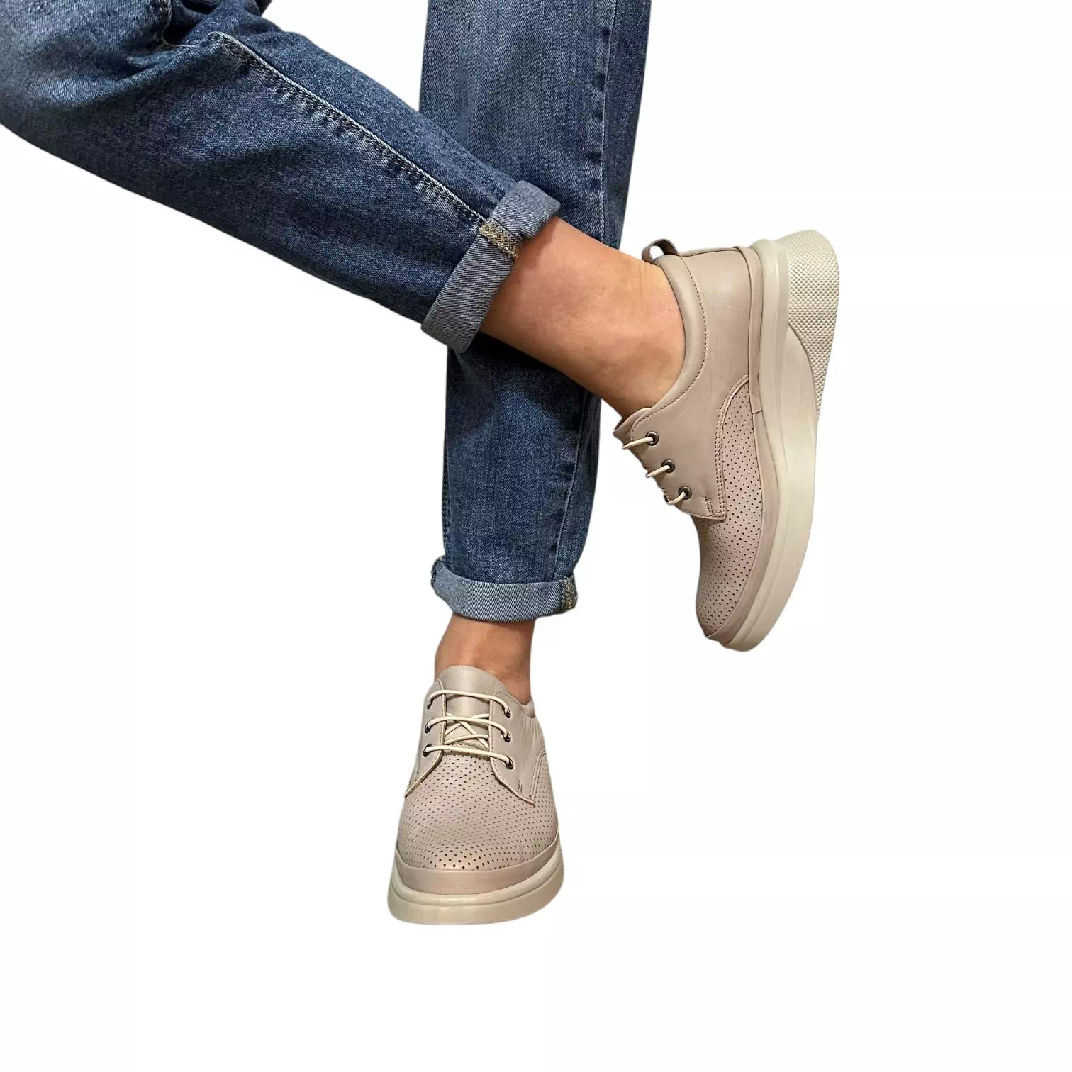 Pantofi Dogati grej cu siret